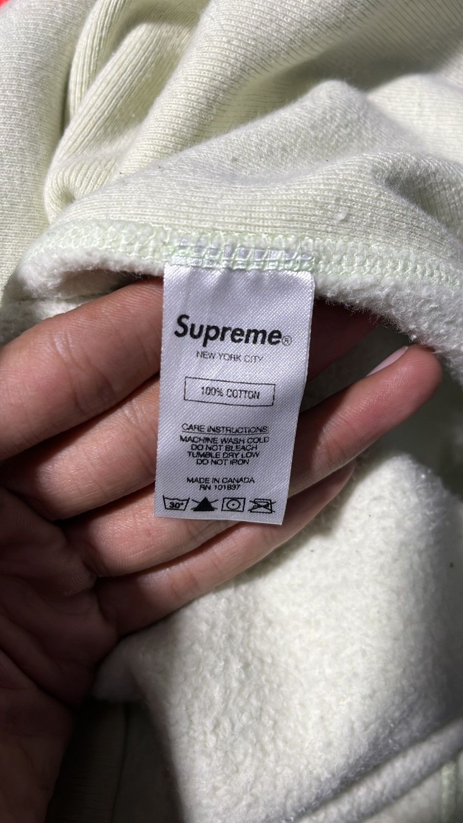 Supreme Supreme fw17 pale lime box logo hoodie hooded Size US L / EU 52-54 / 3 - 5 Thumbnail