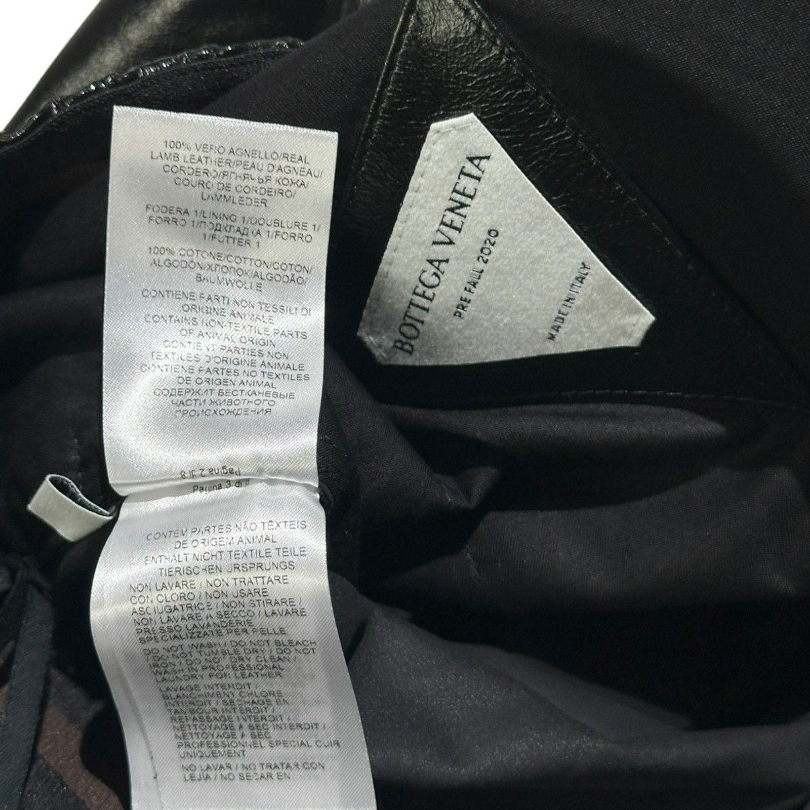 Bottega Veneta Lamb leather stretch waist shorts Size US 30 / EU 46 - 4 Thumbnail