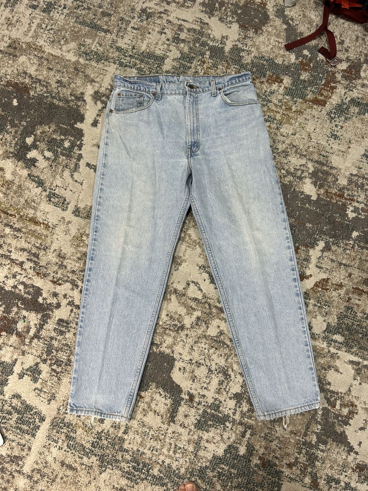 Levi's Vintage Made in USA Levi’s 505 Light Washed Distressed Denim Size US 32 / EU 48 - 1 Thumbnail