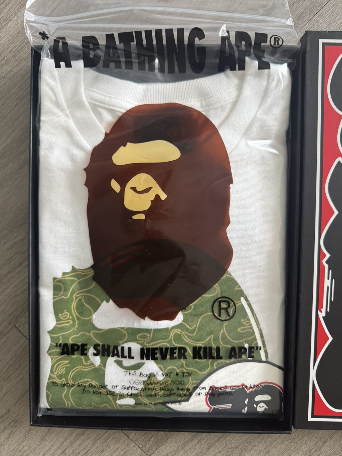 Bape Bape 30th Anniversary Ape Head Tee Size US L / EU 52-54 / 3 - 5 Thumbnail