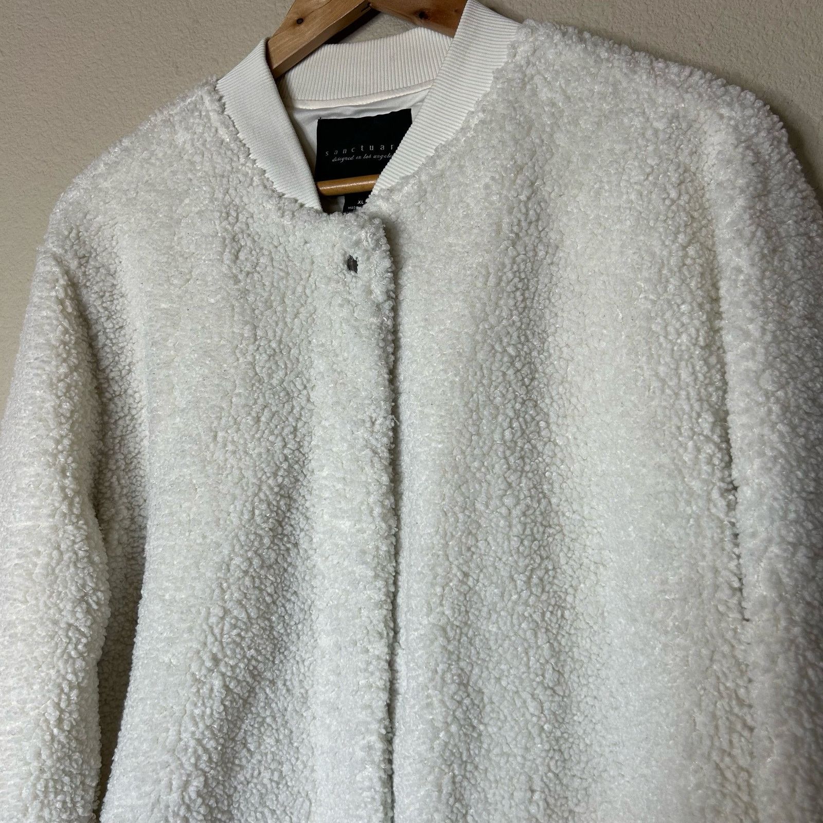 Sanctuary Sanctuary Jacket Imperial Faux Shearling Bomber Size XL Size XL / US 12-14 / IT 48-50 - 2 Thumbnail