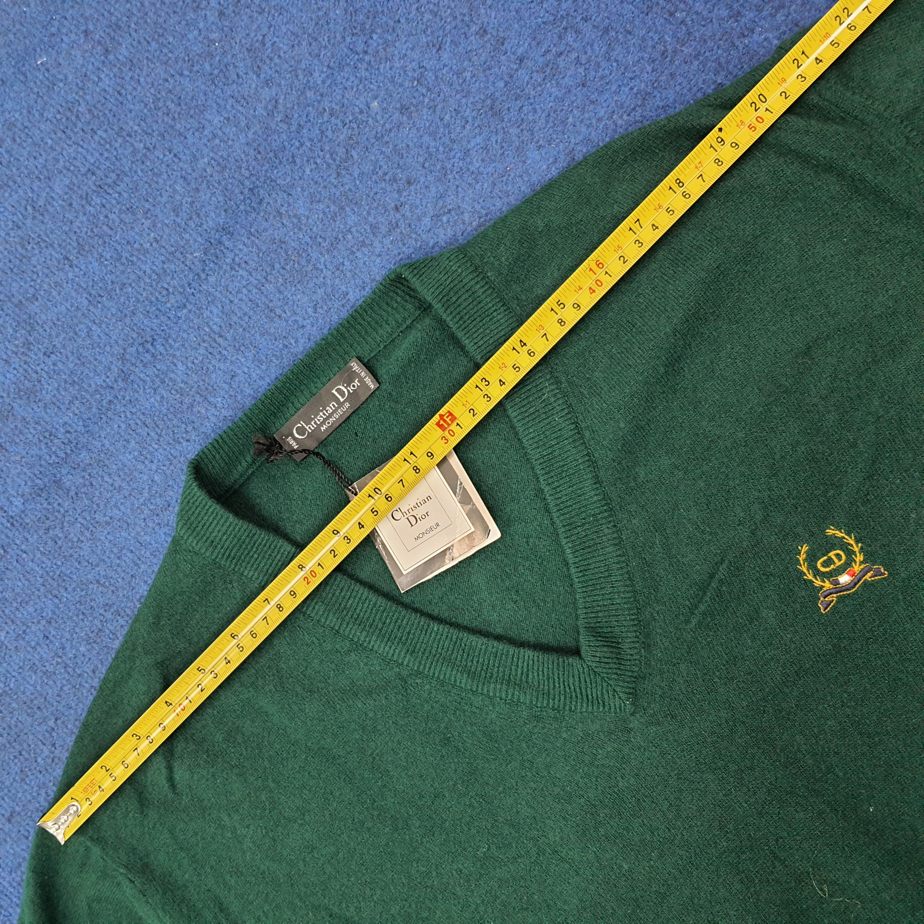Christian Dior Monsieur Vintage Christian Dior Monsieur Designer Pullover C242N21 Size US L / EU 52-54 / 3 - 10 Thumbnail