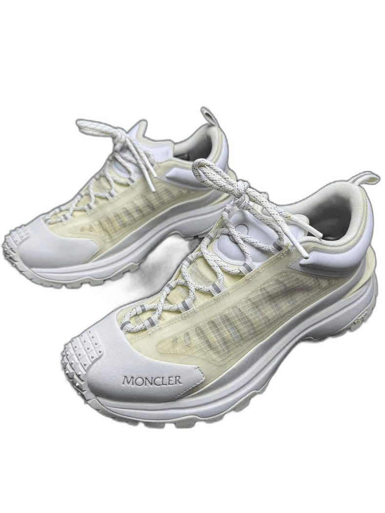 Moncler moncler white outdoor sneakers Size US 10 / EU 43 - 1 Thumbnail