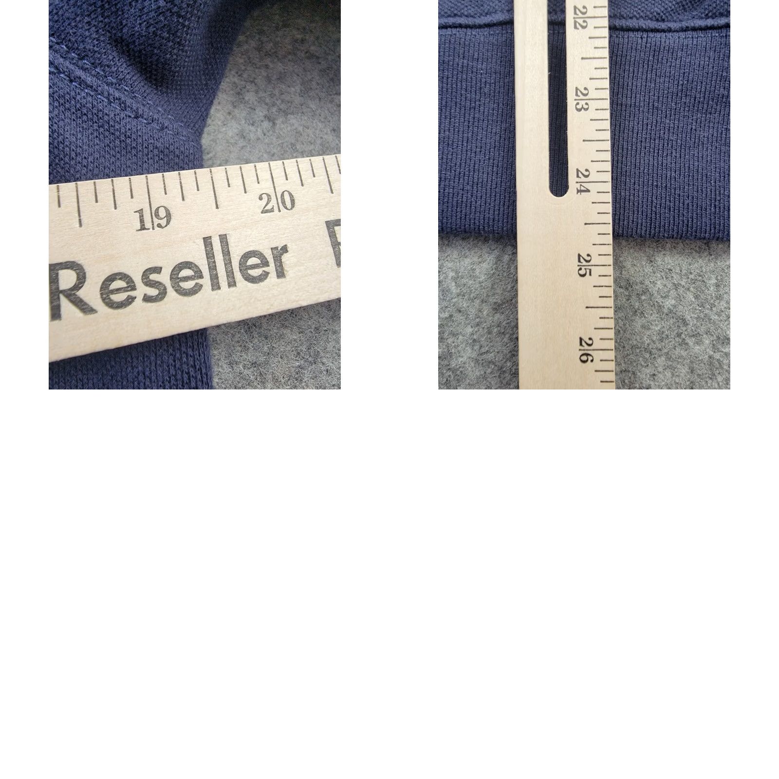 J.Crew J.CREW Small Slim Fit Blue Pique Fleece Collared Sweatshirt - Pre-Owned Size US S / EU 44-46 / 1 - 8 Thumbnail