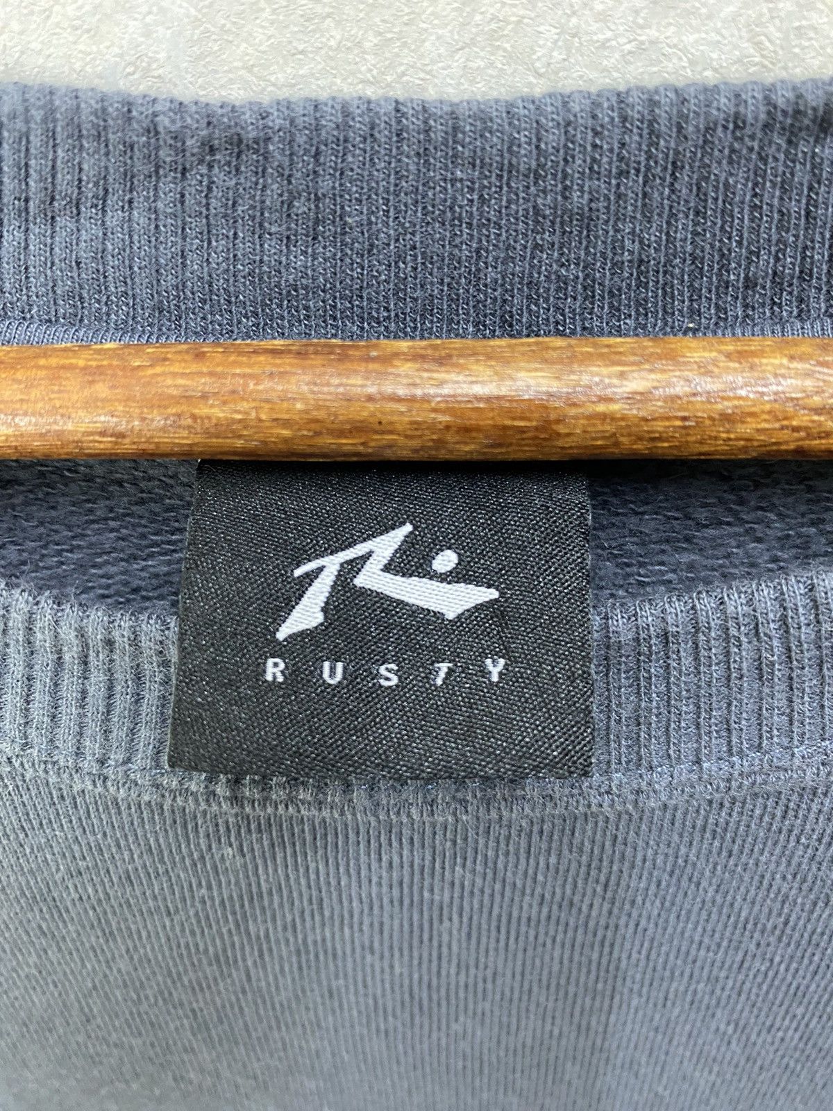 Rusty Rusty Surfboard Sweatshirt Pullover Jumper Crewneck Size L Size US L / EU 52-54 / 3 - 7 Thumbnail