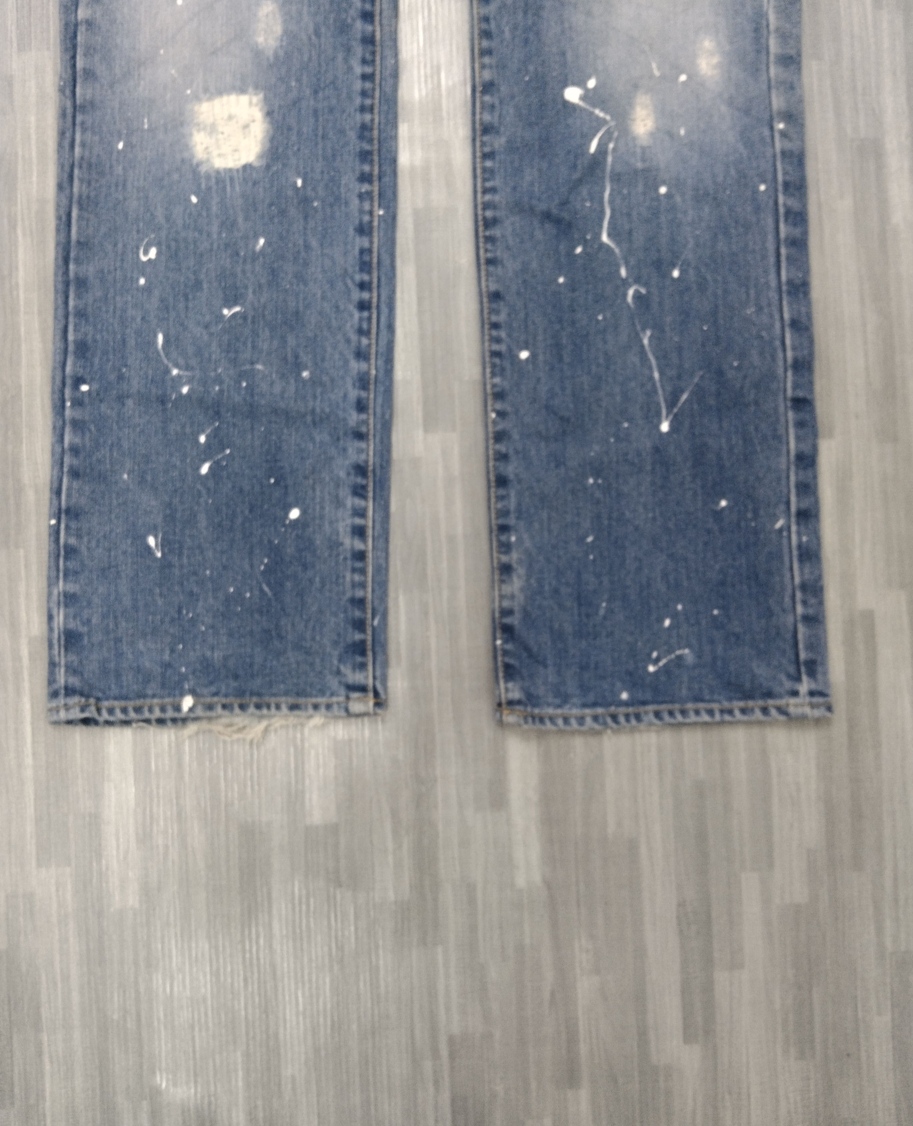 OG🇯🇵SICK SPLATTER TAKEO KAKUCHI DENIM PANTS