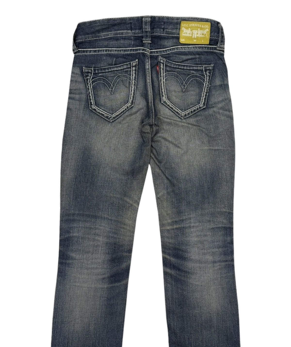 Levi's Vintage Clothing VINTAGE LEVIS DISTRESSED DENIM SKINNY JEANS Size 26" / US 2 / IT 38 - 8 Thumbnail
