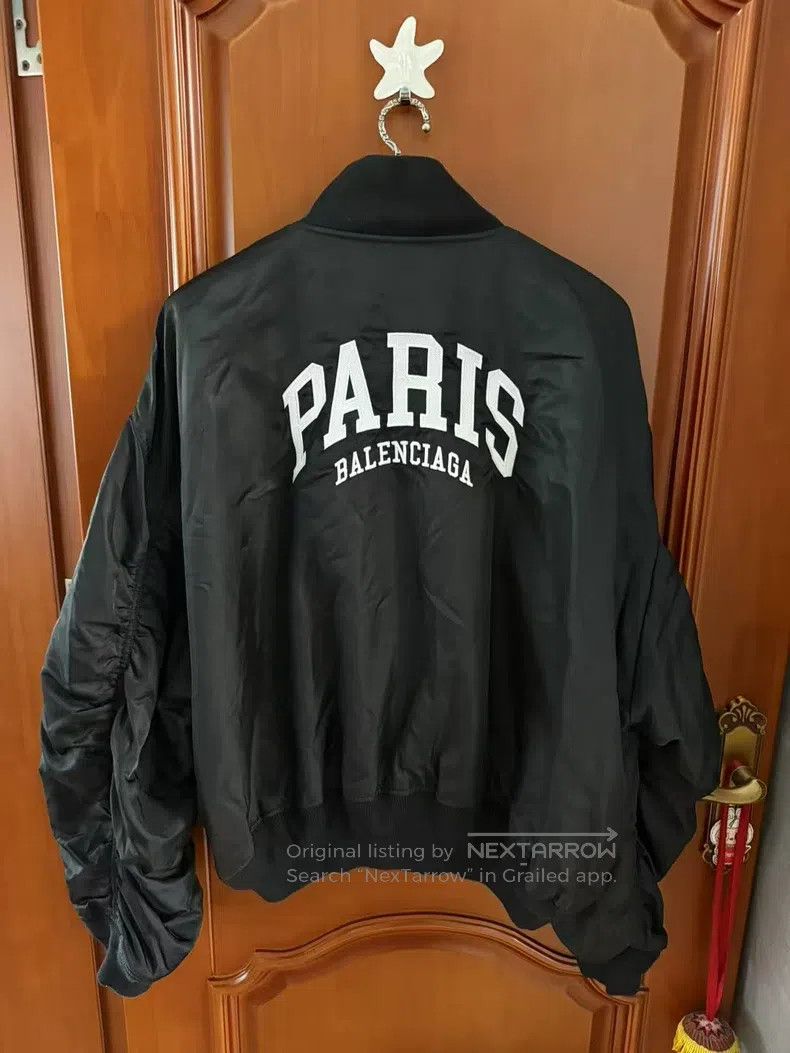 Balenciaga Balenciaga Baseball Jacket Size US XS / EU 42 / 0 - 2 Thumbnail