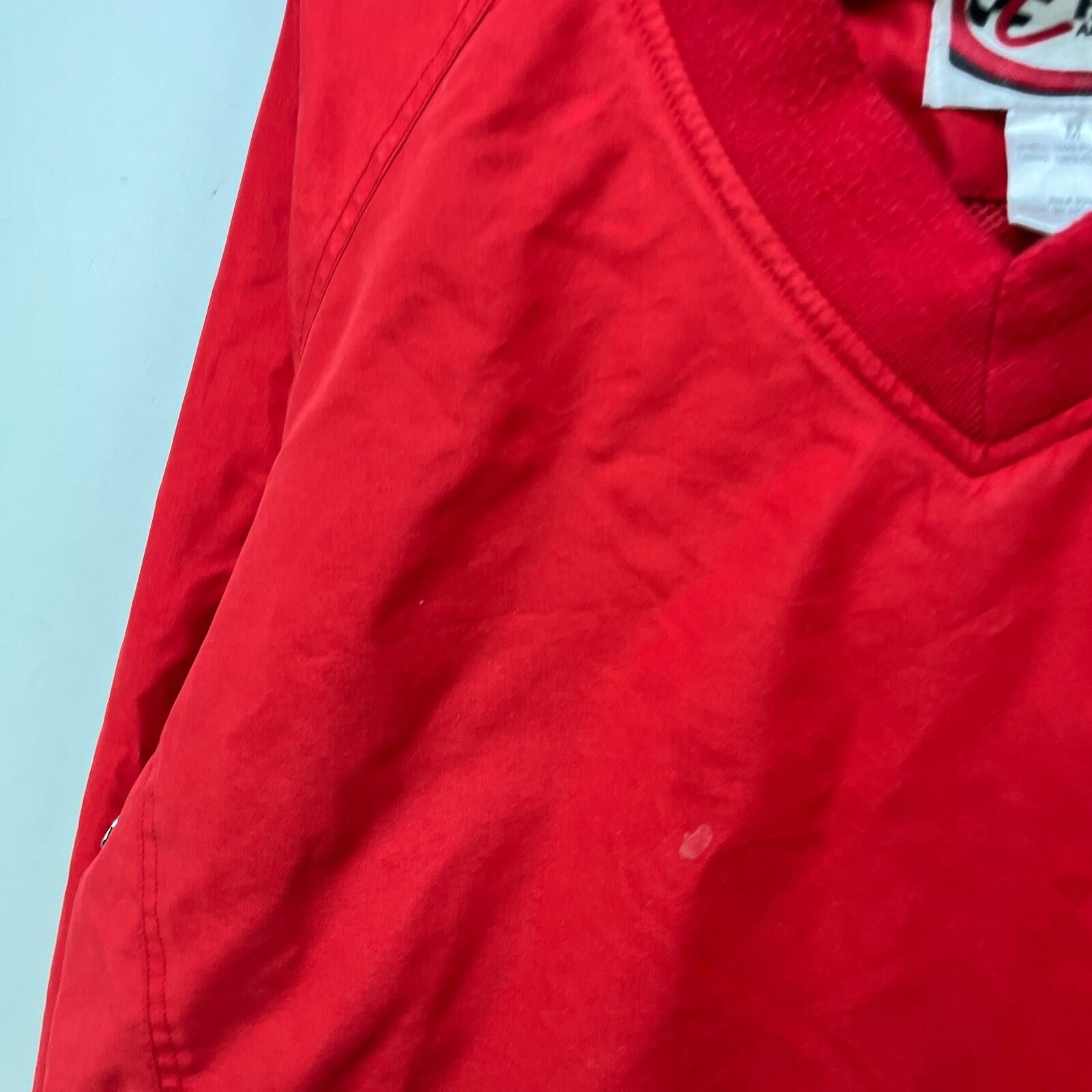 Budweiser Vintage NASCAR Budweiser Pullover Windbreaker Jacket Medium Size ONE SIZE - 6 Thumbnail