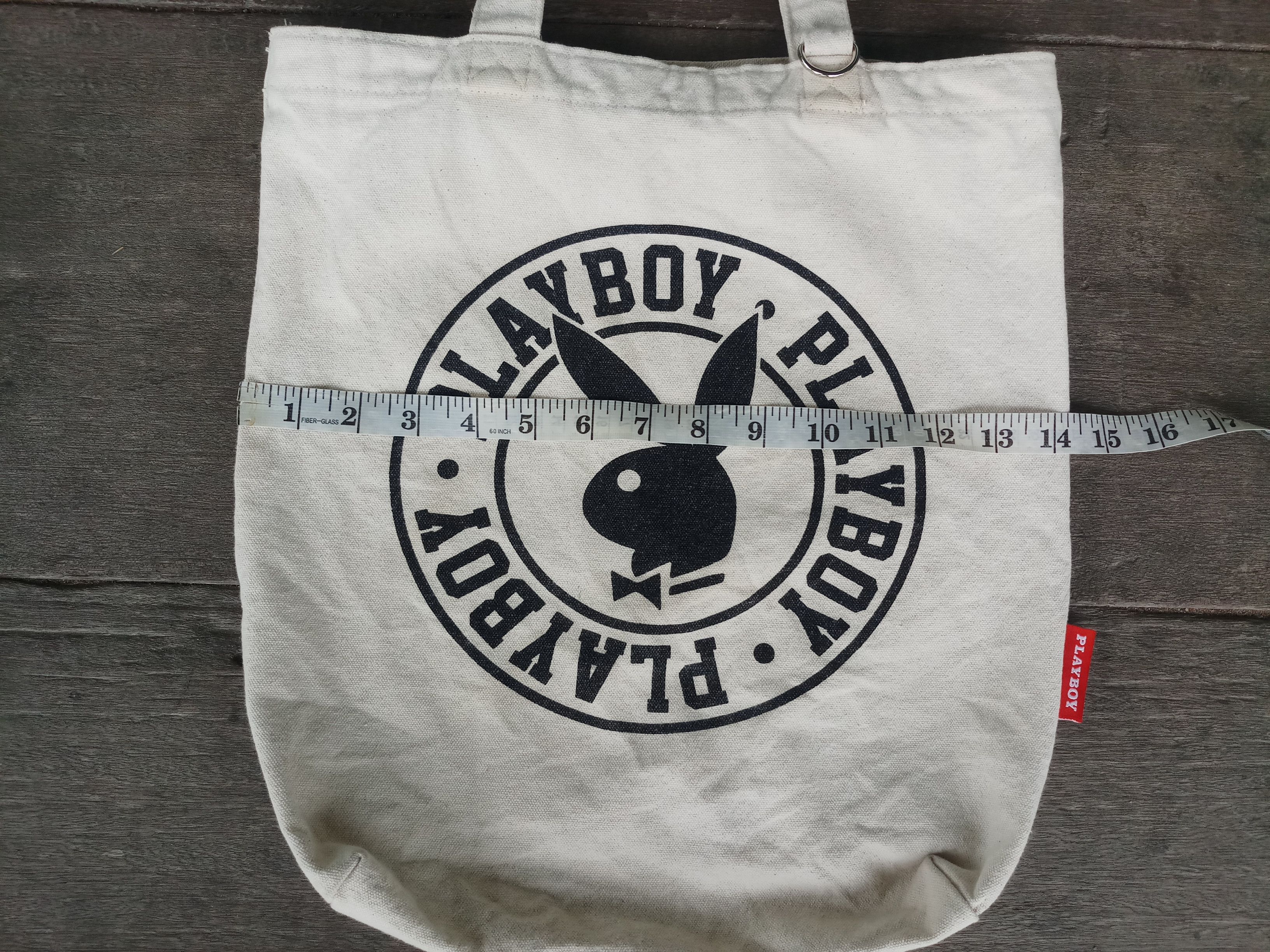 Playboy Vintage PLAYBOY tote bag,made in japan Size ONE SIZE - 3 Thumbnail