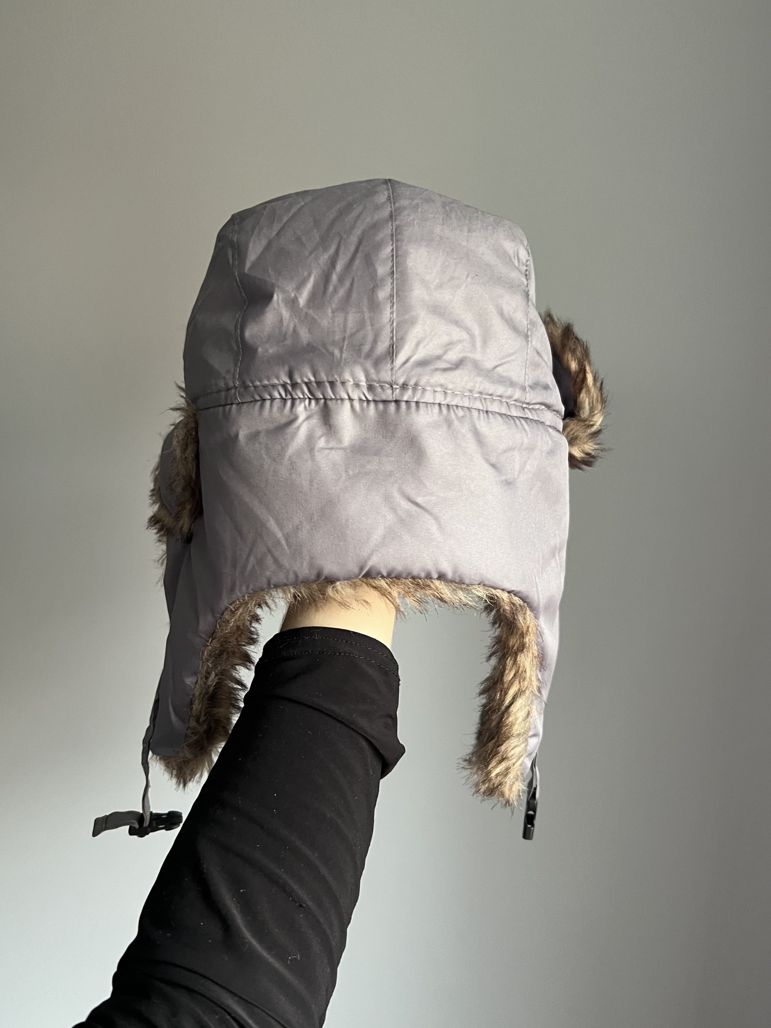 Japanese Brand Y2K Faux Fur Ushanka Vintage Fuzzy Warm Trapper Hat Size ONE SIZE - 4 Thumbnail
