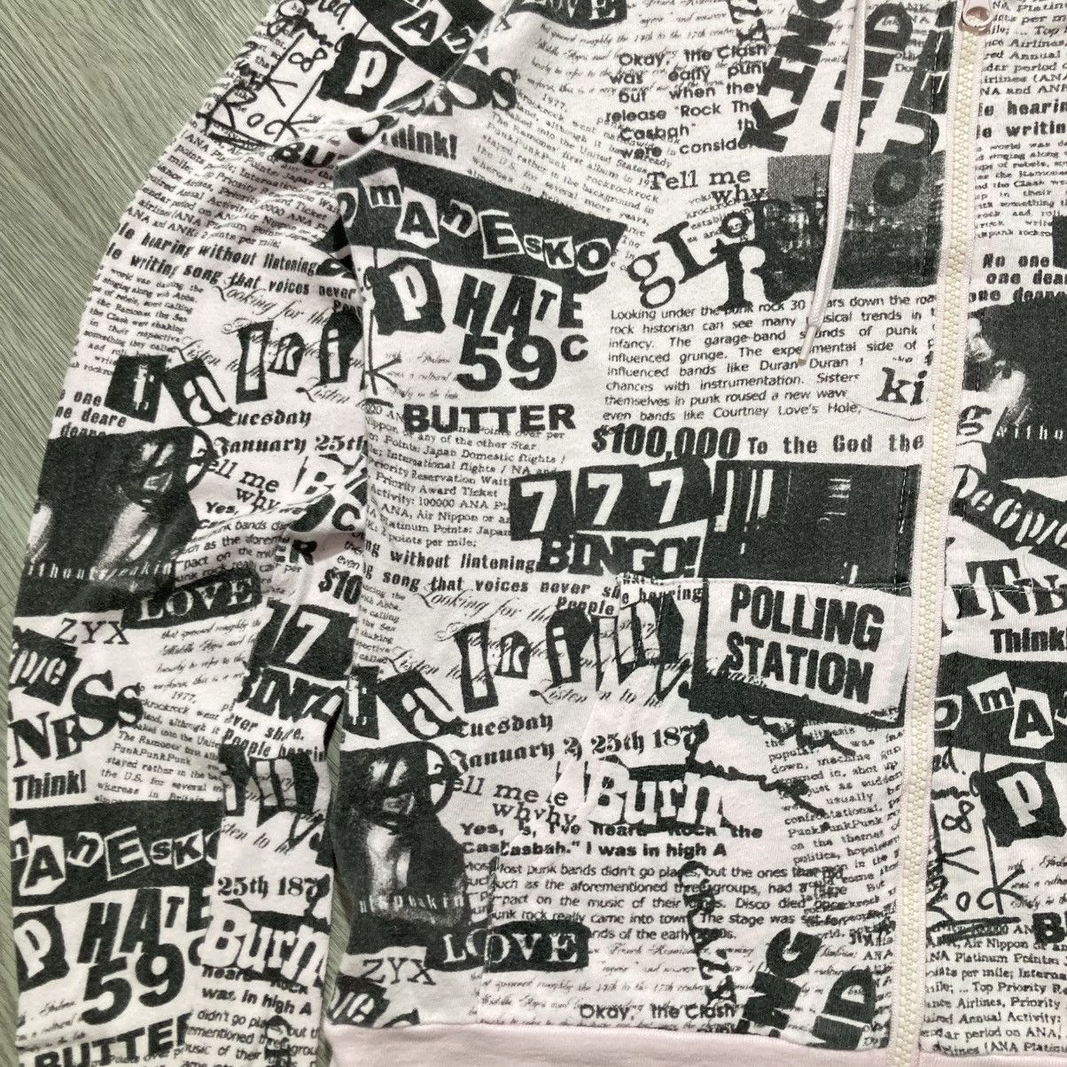 Hysteric Glamour 2000s Atemis Spirit Newpaper Girls Ziphoodie Lgb Style Size US S / EU 44-46 / 1 - 7 Thumbnail