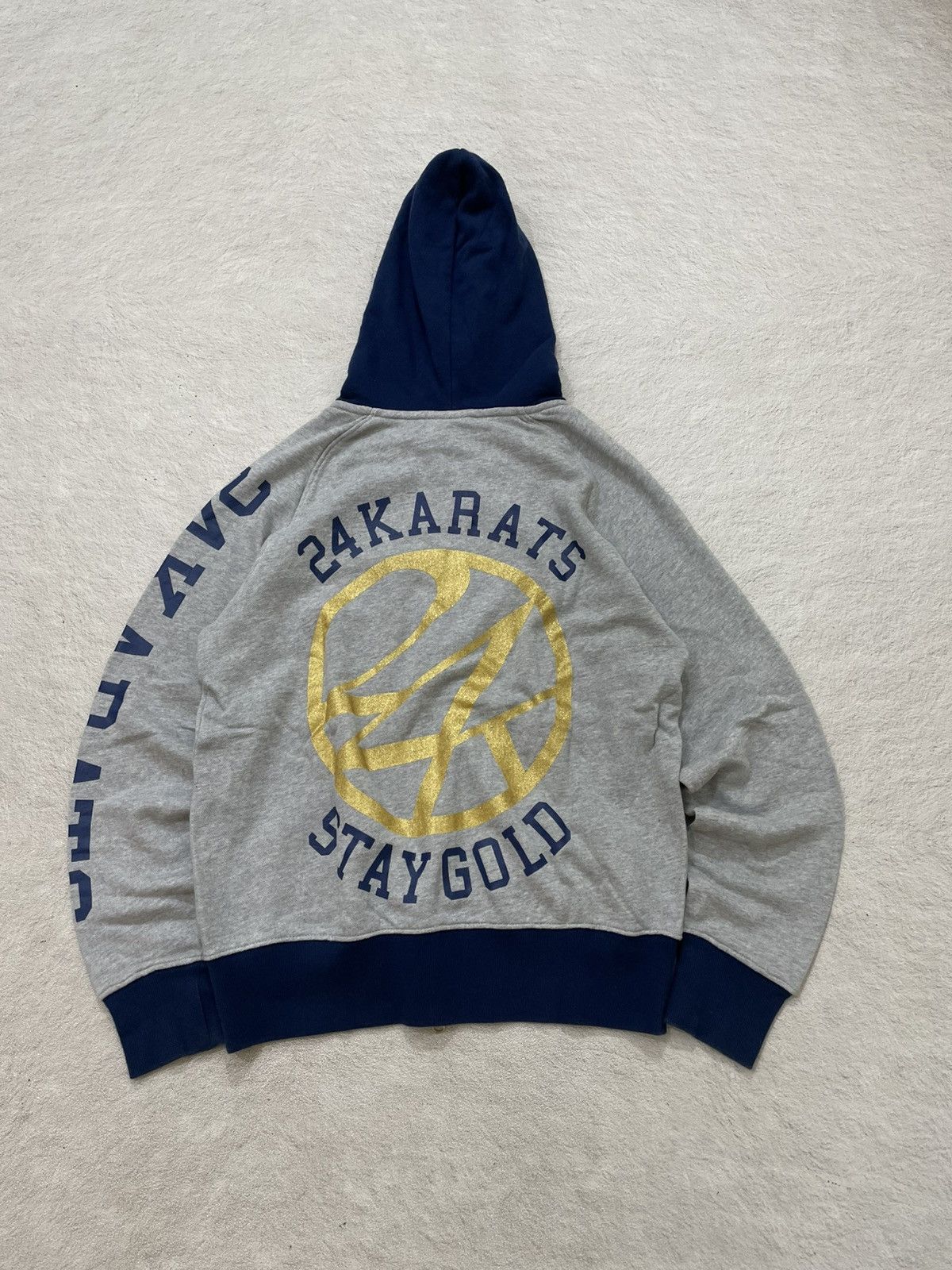Hysteric Glamour 2000s Hysteric Hooded 24karats Stay Gold Graphic Zip Y2K Size US L / EU 52-54 / 3 - 6 Thumbnail