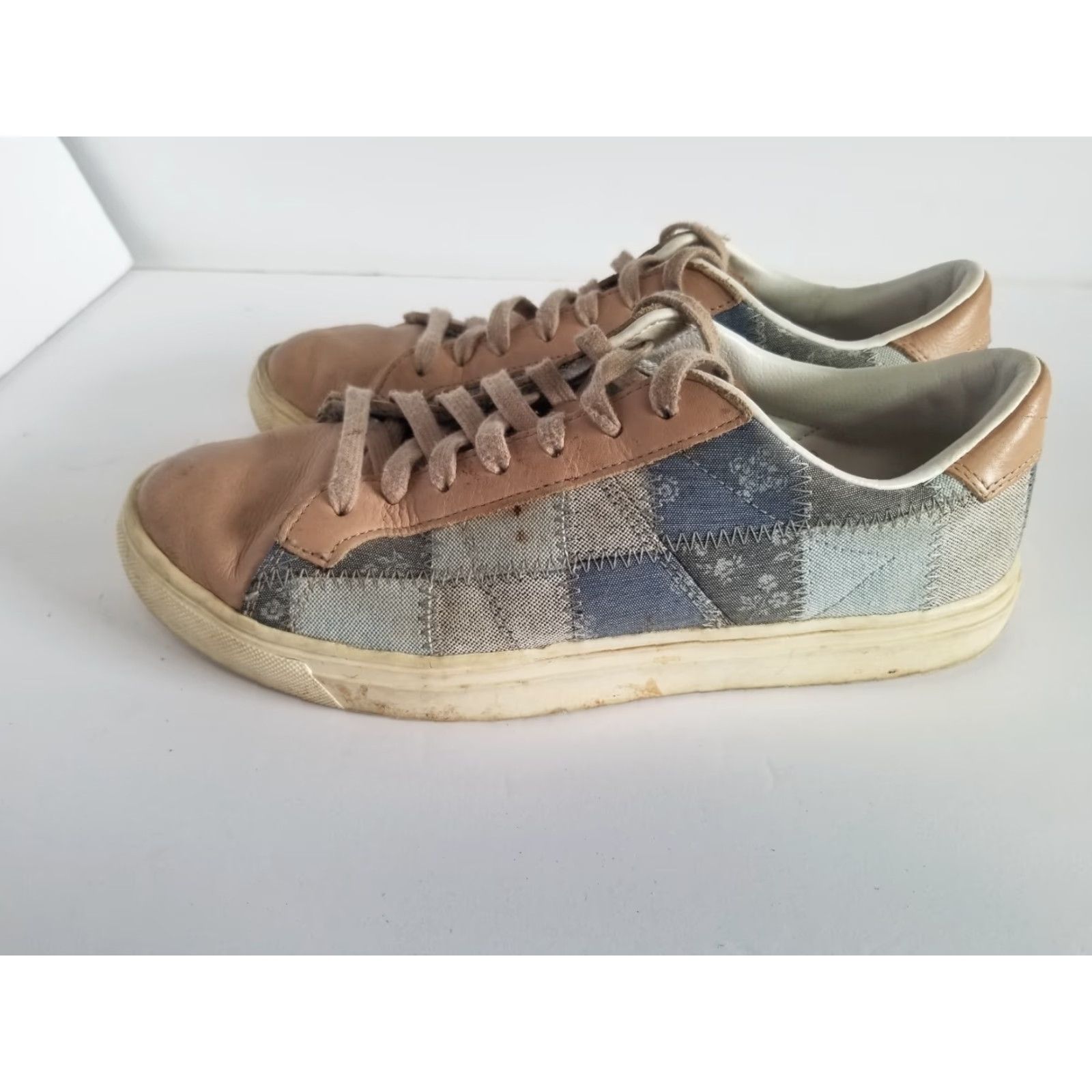 Onitsuka Tiger Onitsuka Tiger Lawnship 2.0 Mens Brown Plaid SAMPLE size 8 Sneaker Athletic Men 2012 Pink Size US 8 / EU 41 - 6 Thumbnail