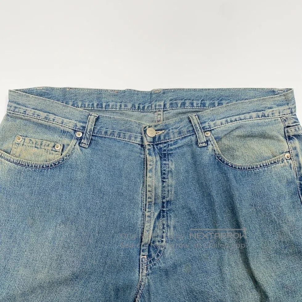 RRL Ralph Lauren vintage rrl 90s washed denim cargo pants. Size US 38 / EU 54 - 3 Thumbnail