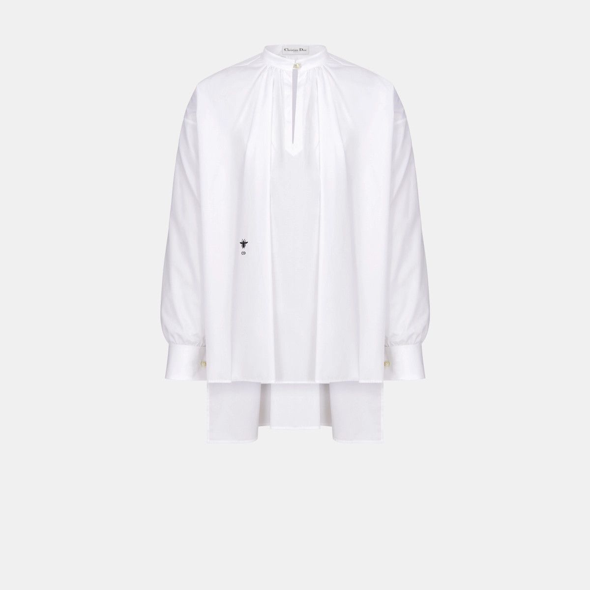 Dior o1bcso1str0225 Blouse in White Size L / US 10 / IT 46 - 1 Thumbnail