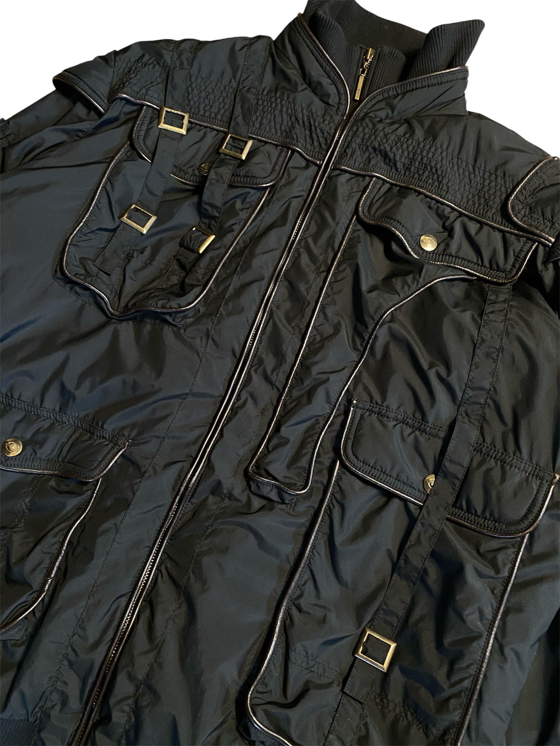 Roberto Cavalli Roberto Cavalli Parachute Jacket Vintage Size US XXL / EU 58 / 5 - 4 Thumbnail