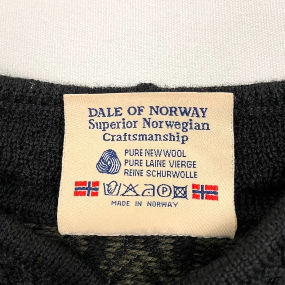 Dale Of Norway Dale of Norway Cardigan Womens M 42 Cropped Nordic Fair Isle Wool Sweater Green Size M / US 6-8 / IT 42-44 - 3 Thumbnail
