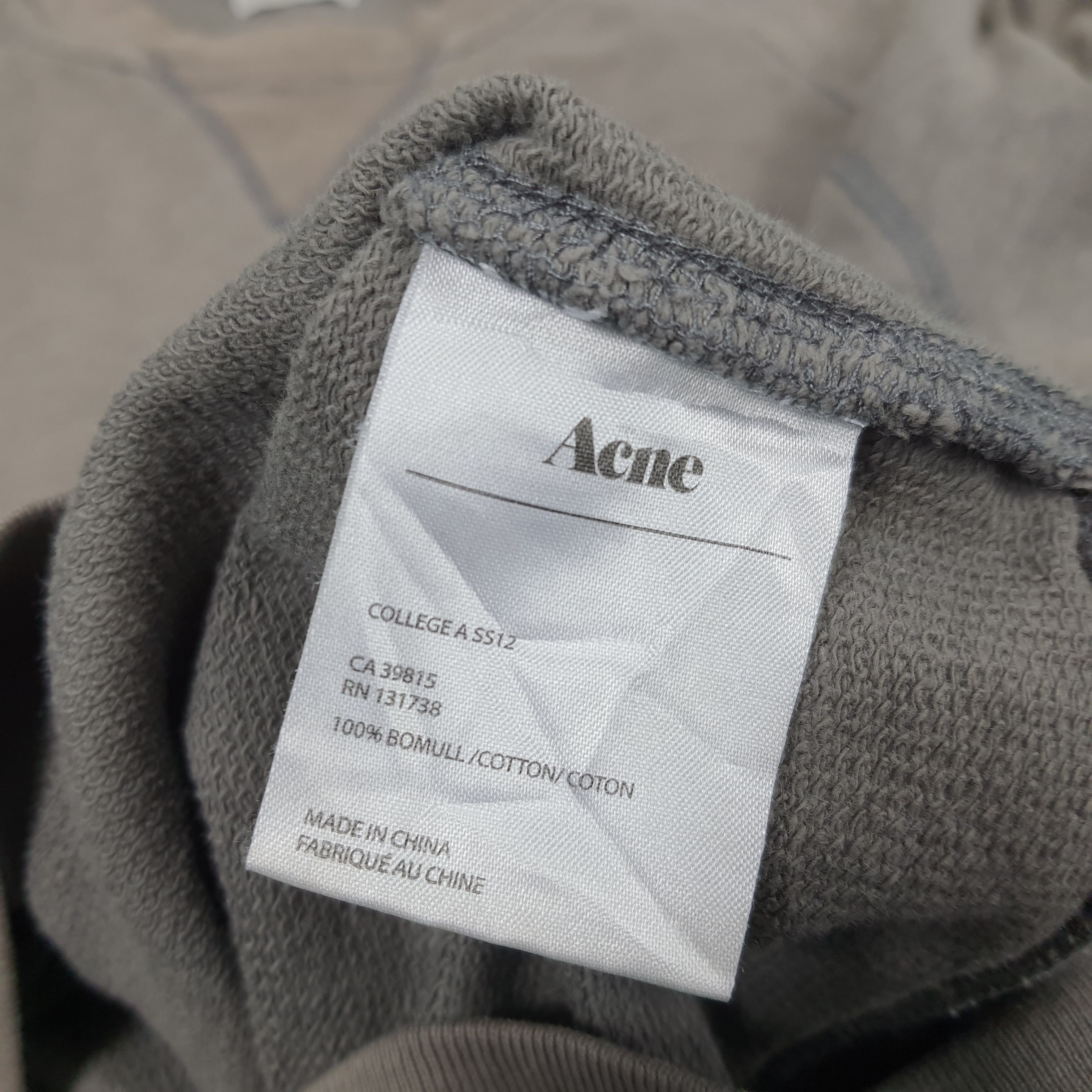 Acne Studios Vintage Acne Studio "A" Designer Sweatshirt Size US M / EU 48-50 / 2 - 6 Thumbnail