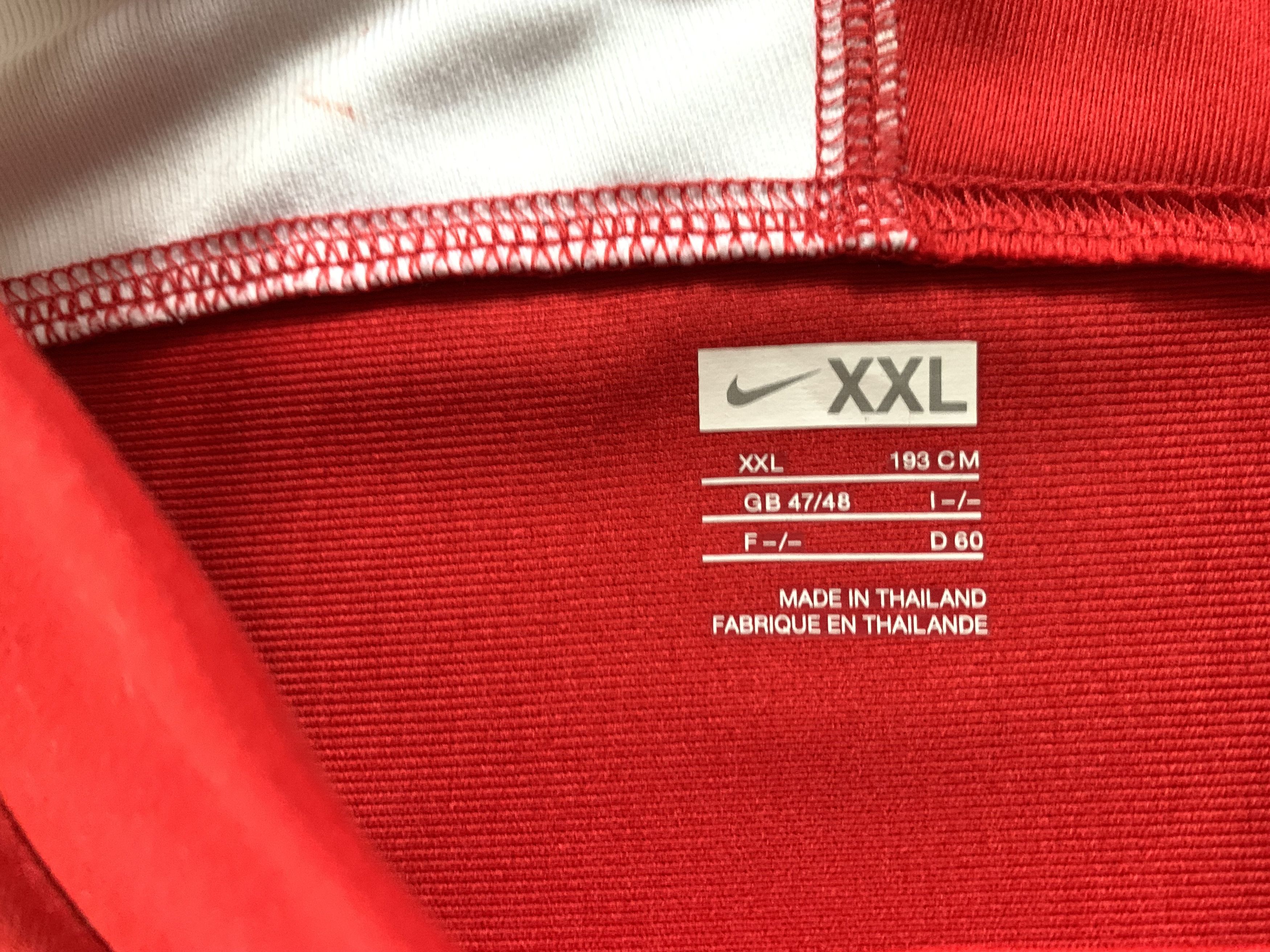 Nike Nike Vintage England Rugby O2 Jersey Size US XXL / EU 58 / 5 - 7 Thumbnail