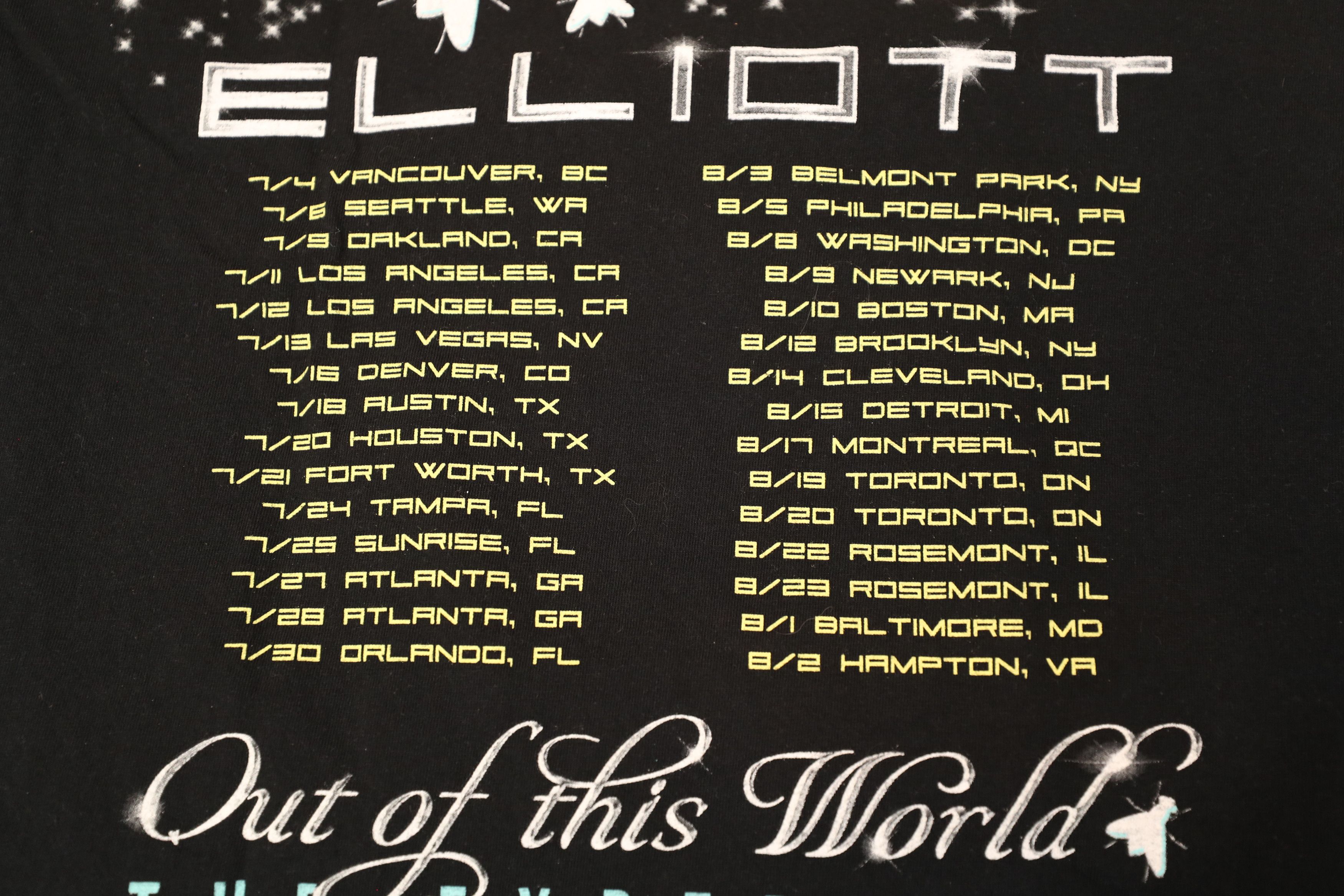 Rap Tees Missy Elliott Supdadupafly Out Of This World Tee (M) Size US M / EU 48-50 / 2 - 11 Thumbnail