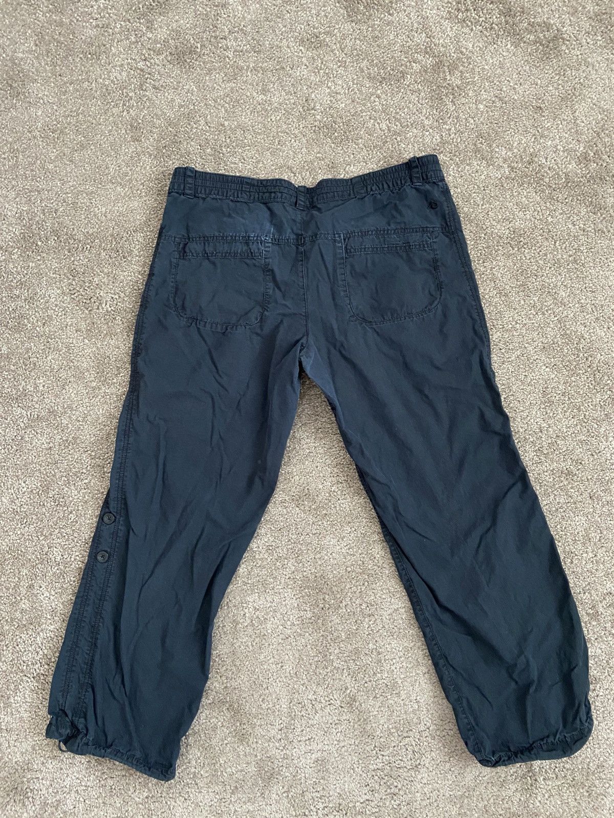 Nike Nike Cotton Blend Drawstring Cargo Sweatpants Size US 35 - 3 Thumbnail