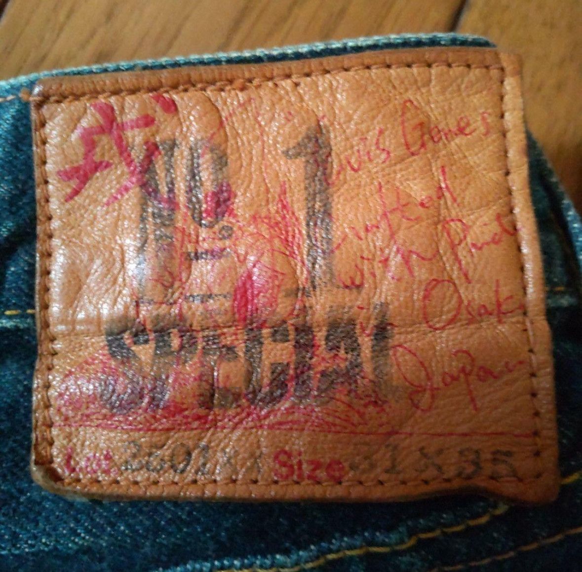 Evisu Evisu No.1 Special Selvedge Denim Jeans Made in Osaka Japan Size US 31 - 1 Thumbnail