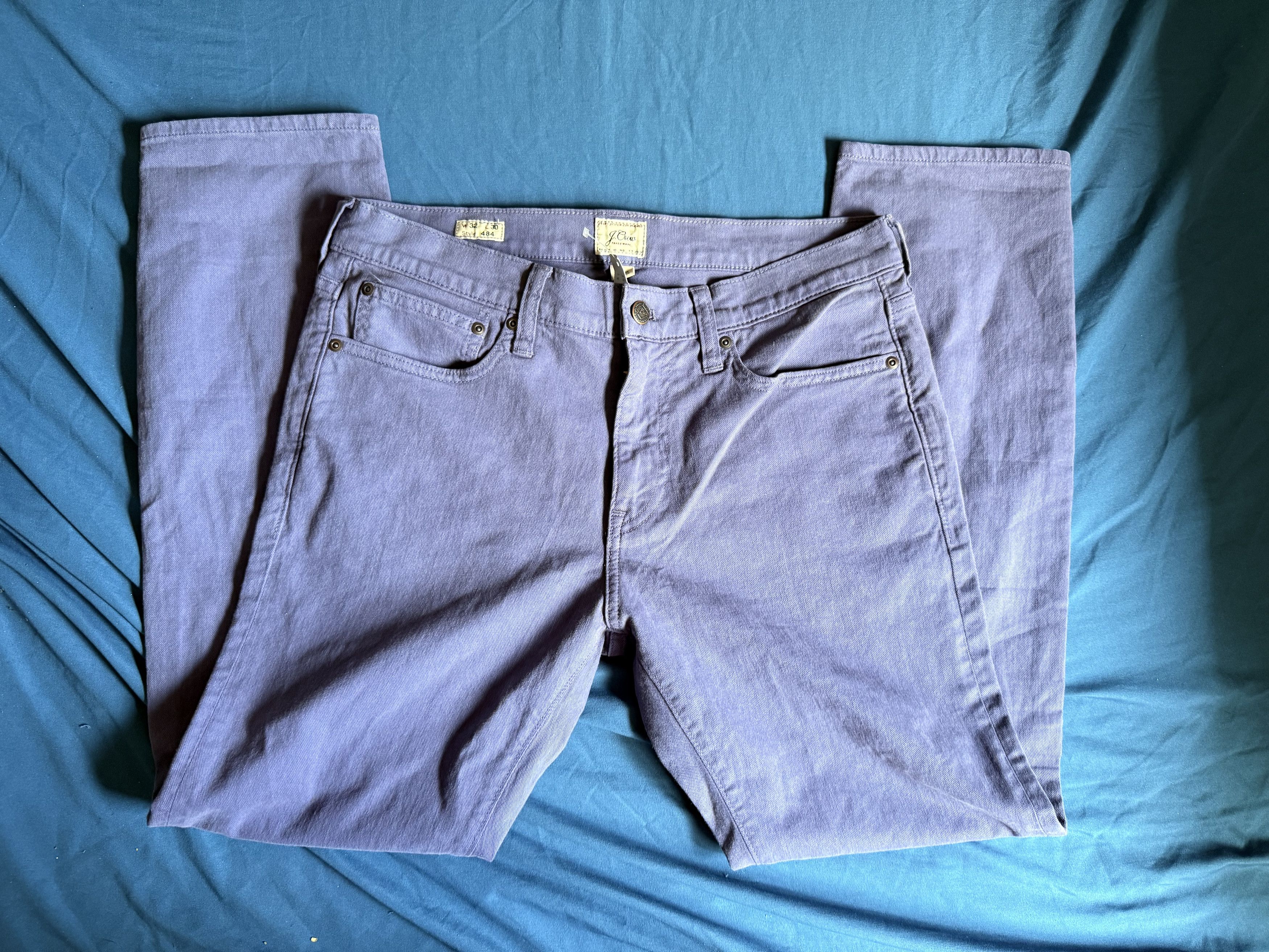 J.Crew J. Crew 484 Slim Fit Garment Dyed Pant 32x30 $118 Size US 32 / EU 48 - 3 Thumbnail