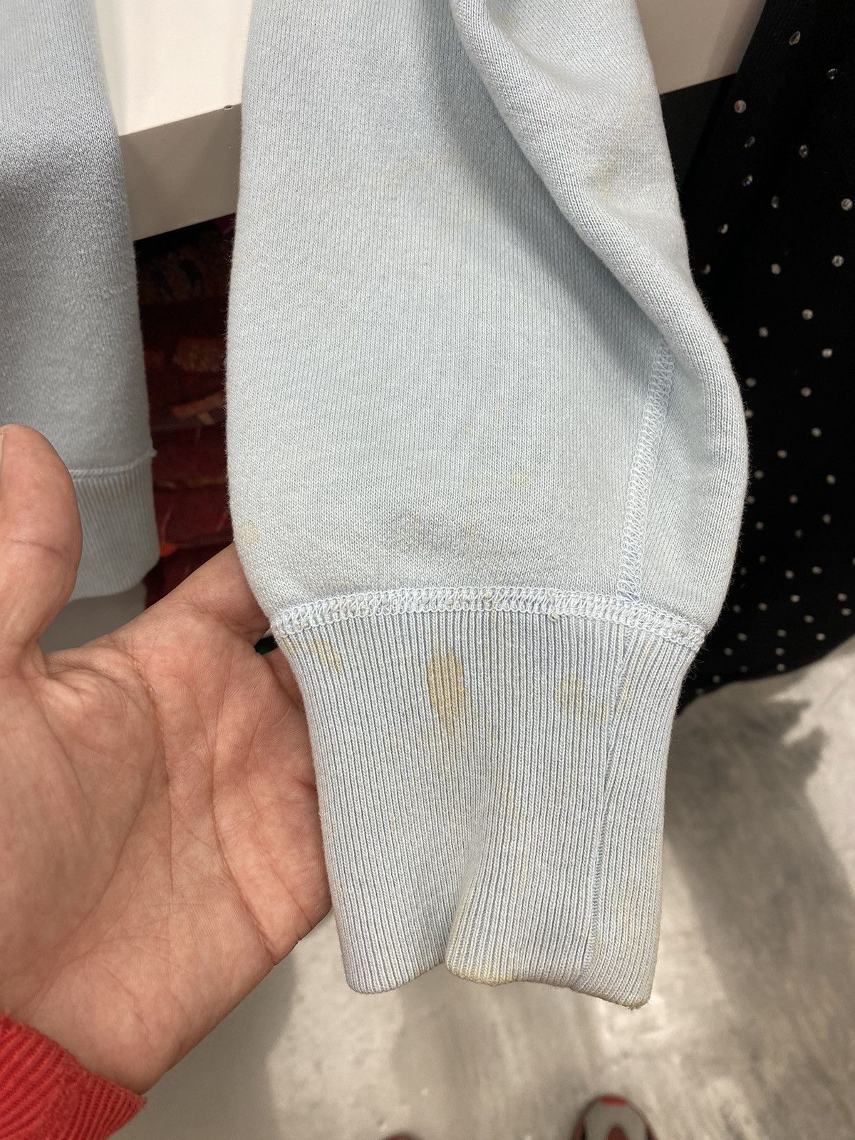 Saint Michael Saint Michael angel of death hoodie light blue small Size US S / EU 44-46 / 1 - 12 Thumbnail
