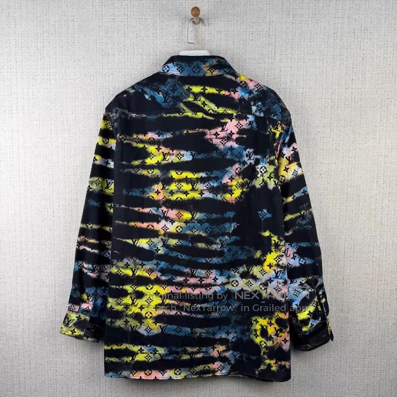 Louis Vuitton Louis Vuitton Colorful laser presbyopic denim long-sleeved Size US M / EU 48-50 / 2 - 3 Thumbnail