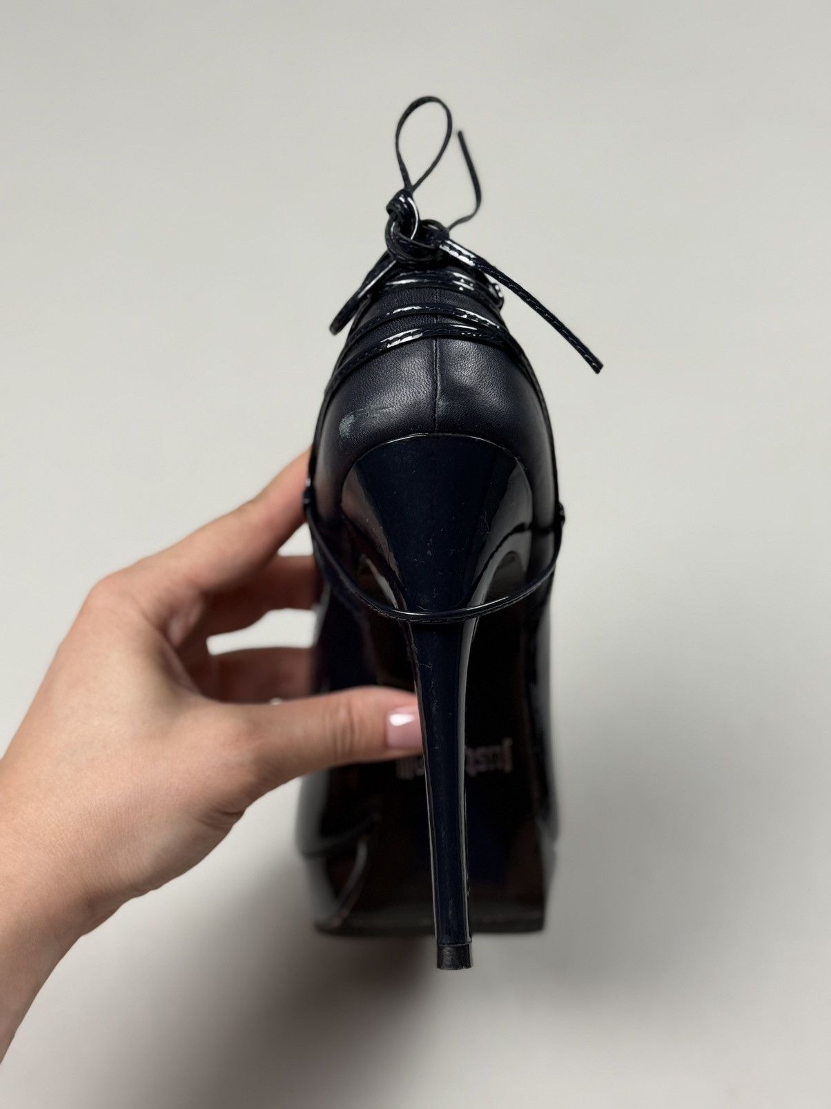 Just Cavalli Roberto Just Cavalli Ladies Pump Heels Patent Leather Size US 8 / IT 38 - 21 Thumbnail
