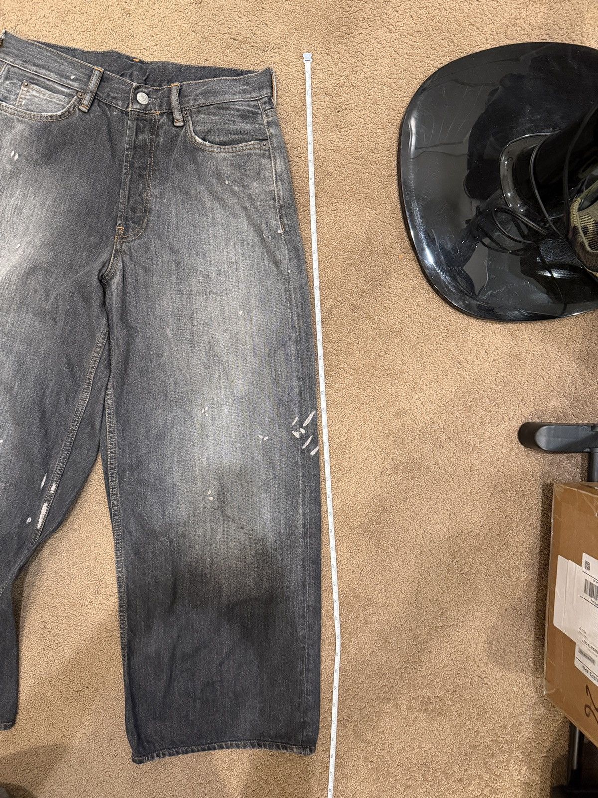 Acne Studios Acne Studios 1981m Black Trafalgar jeans Size US 30 / EU 46 - 8 Thumbnail
