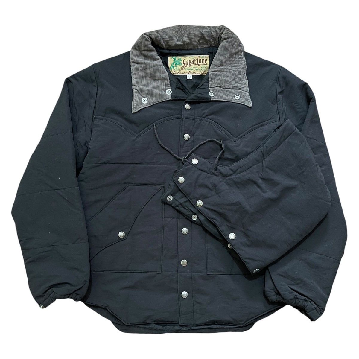 Japanese Brand Sugarcane Toyo Enterprises Western Jacket Removable Hoodie Size US L / EU 52-54 / 3 - 2 Thumbnail