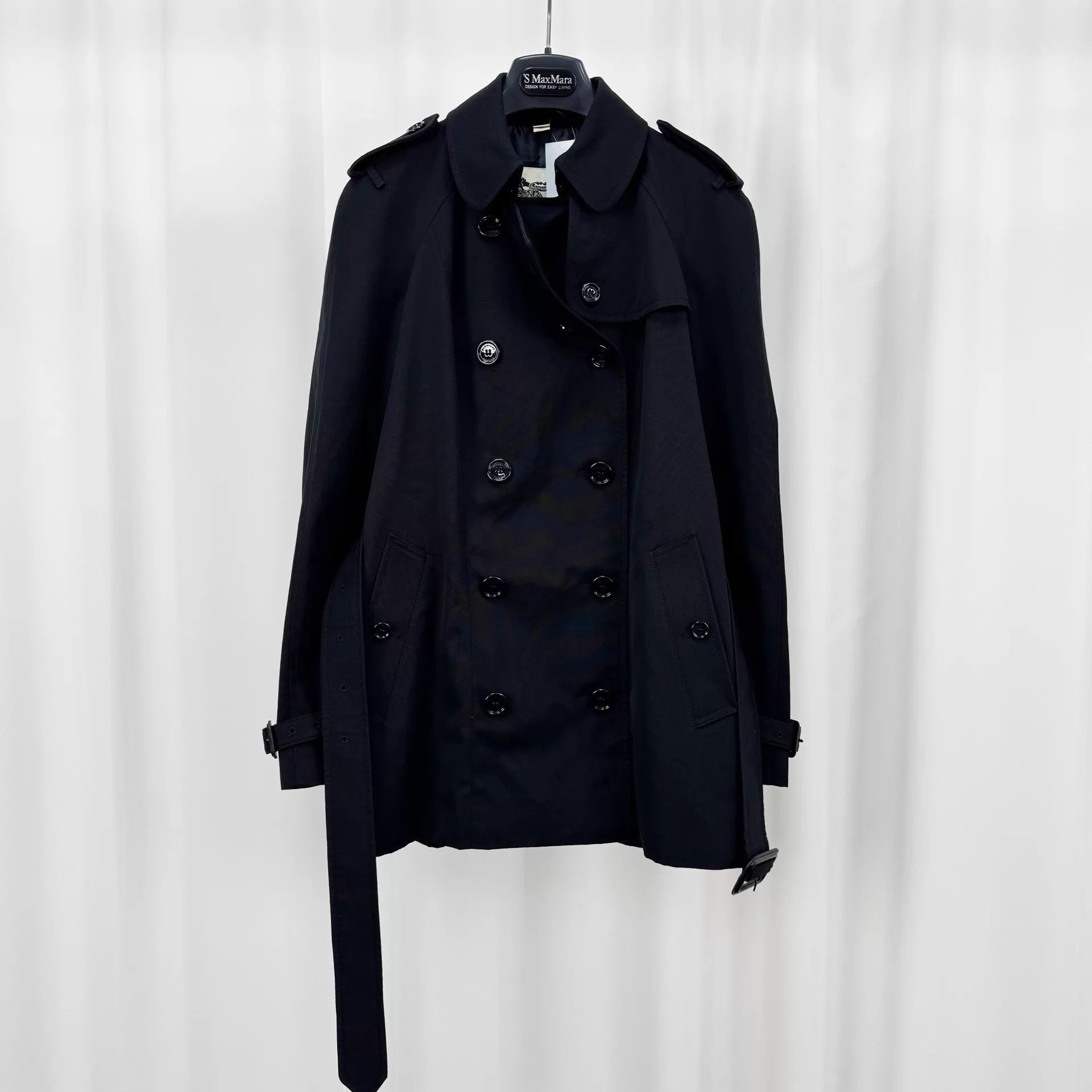 Burberry Burberry Double-Breasted Check Lined Trench UK6New Size XS / US 0-2 / IT 36-38 - 1 Thumbnail