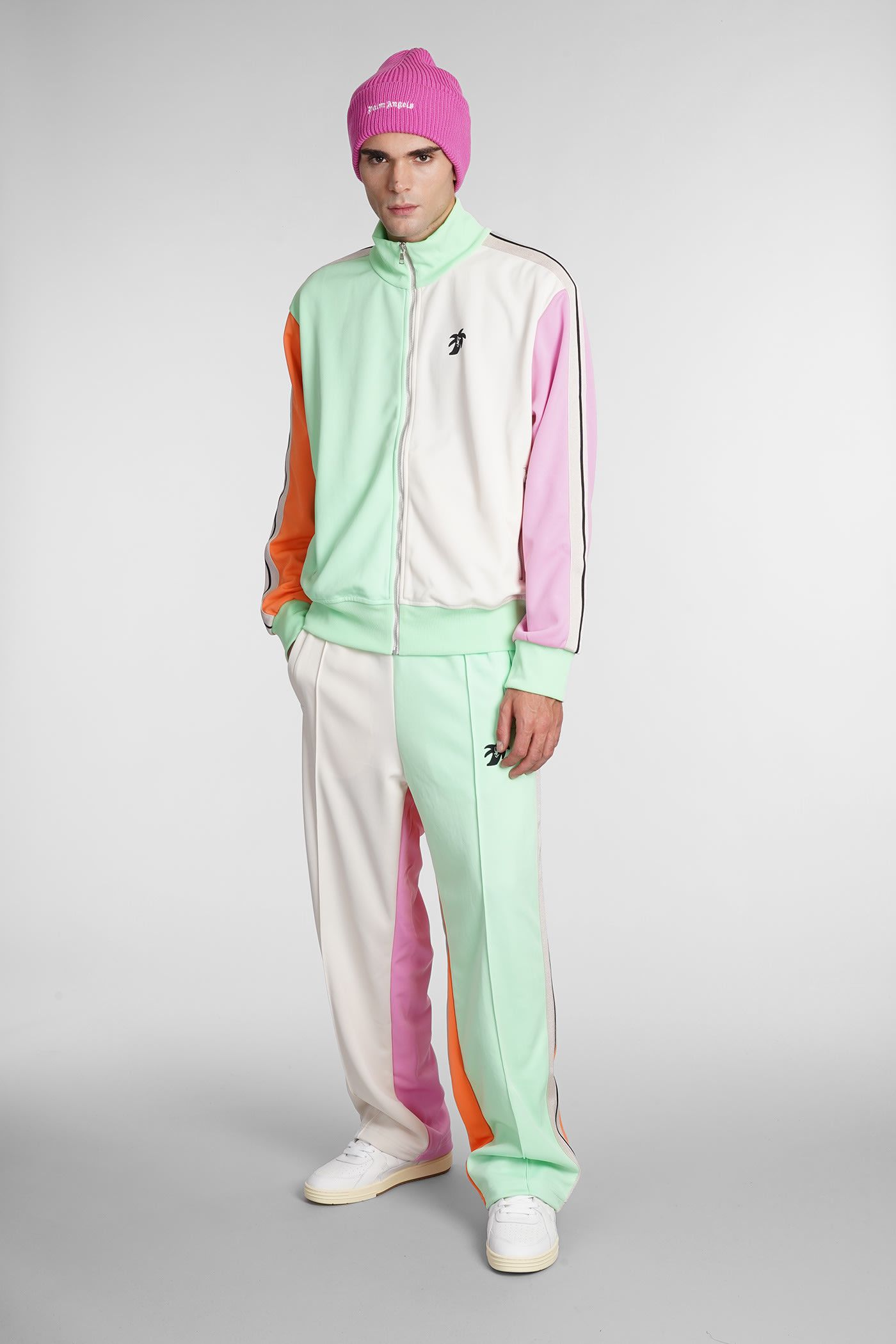 Palm Angels o1y0325 Logo Jogger & Sweatpant in Multicolor Size US 34 / EU 50 - 7 Thumbnail