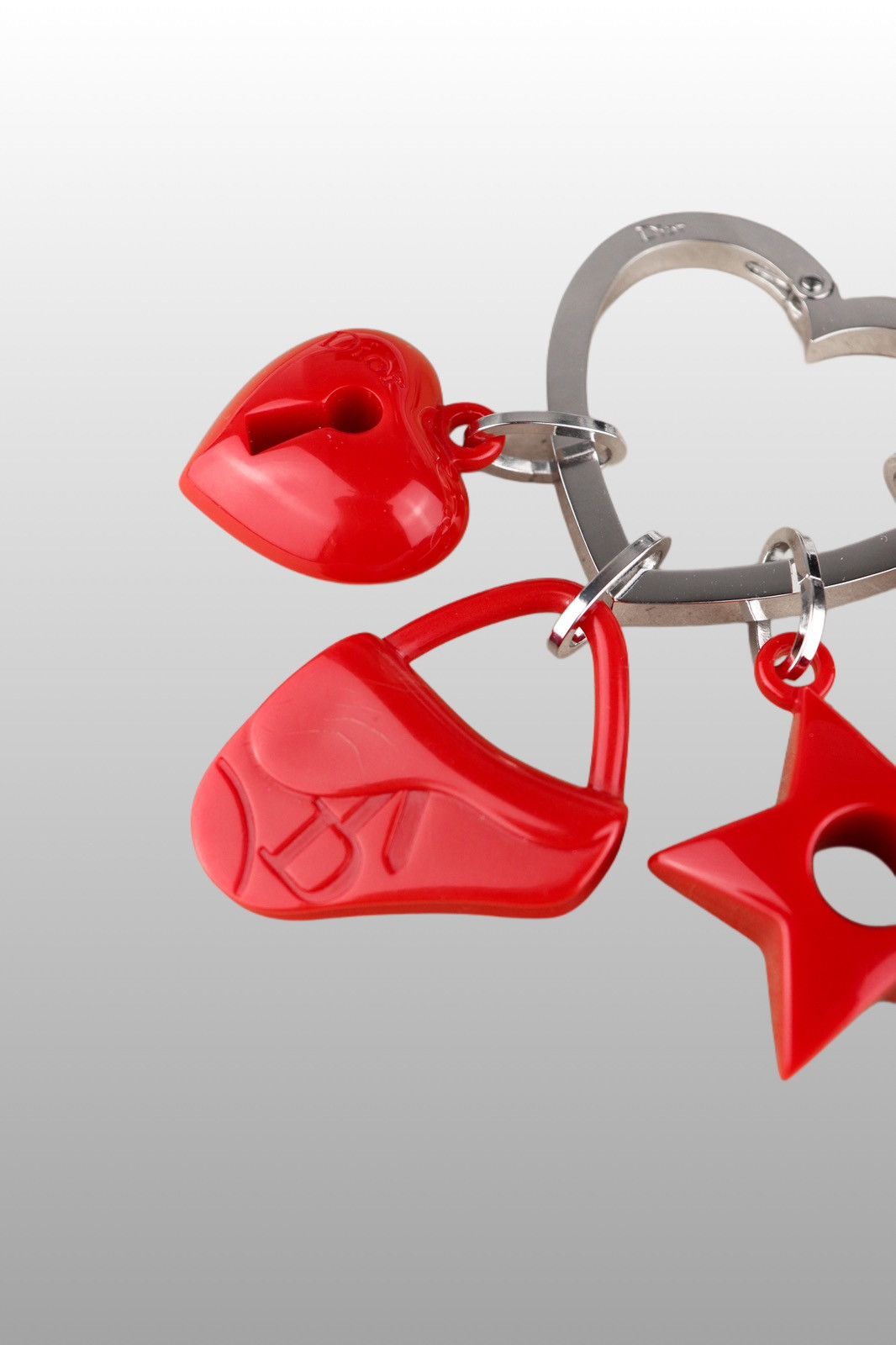 Christian Dior Monsieur × Dior × Vintage ULTRA RARE 🍒 Dior 2000s Red Bag Charm Size ONE SIZE - 3 Thumbnail