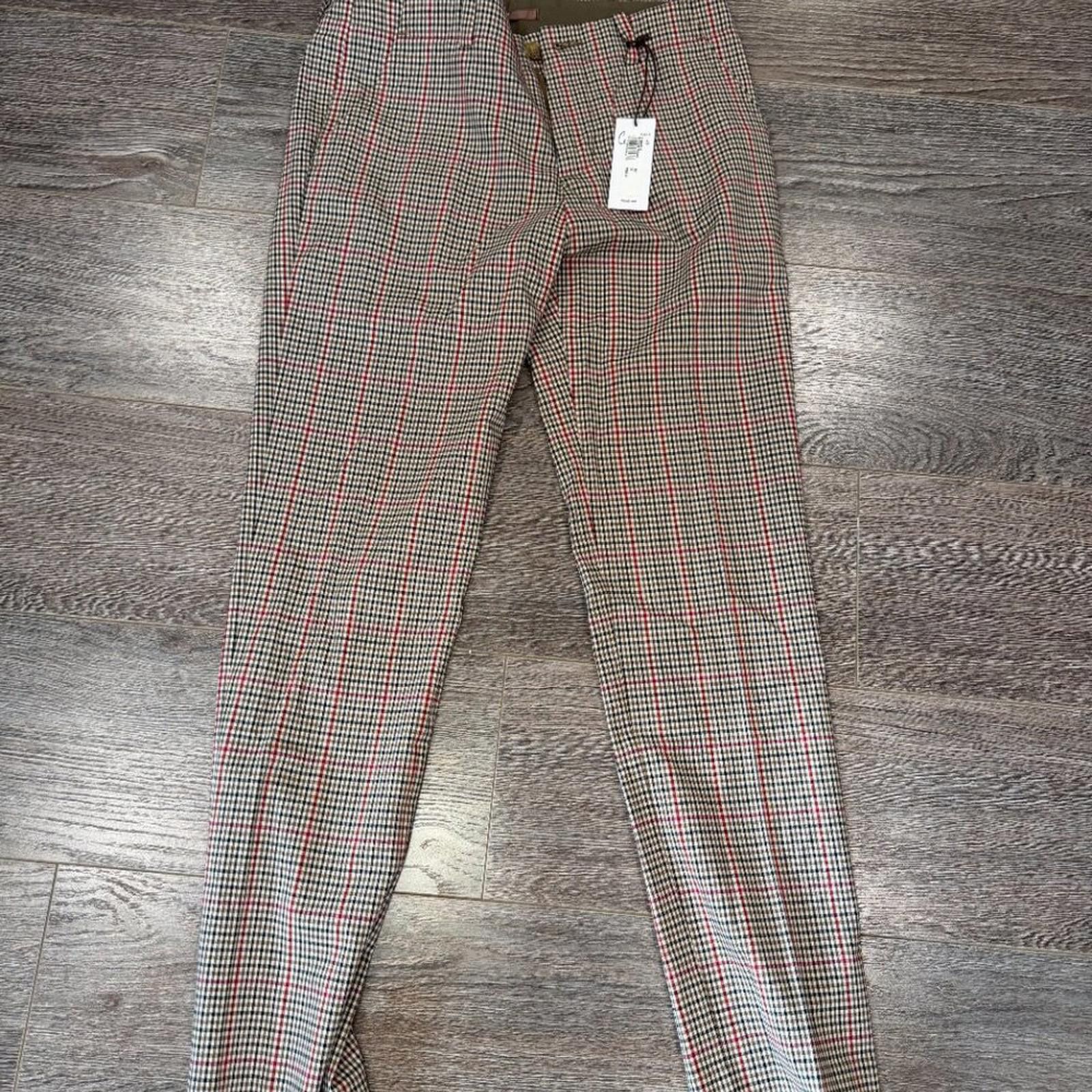 Mr Turk Mr Turk Men Plaid Trousers Size 29 New With Tags Retail 298 Size US 29 - 2 Thumbnail