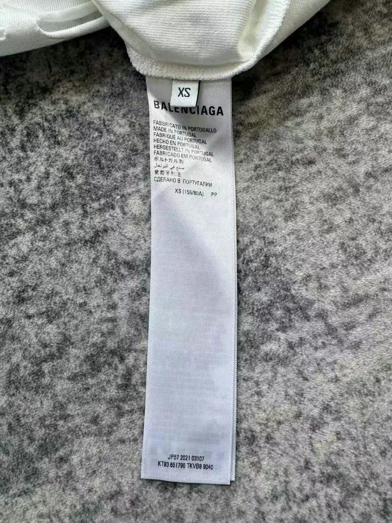 Balenciaga Balenciaga White havoc short sleeves 2505-Nextarrow Size US XS / EU 42 / 0 - 5 Thumbnail