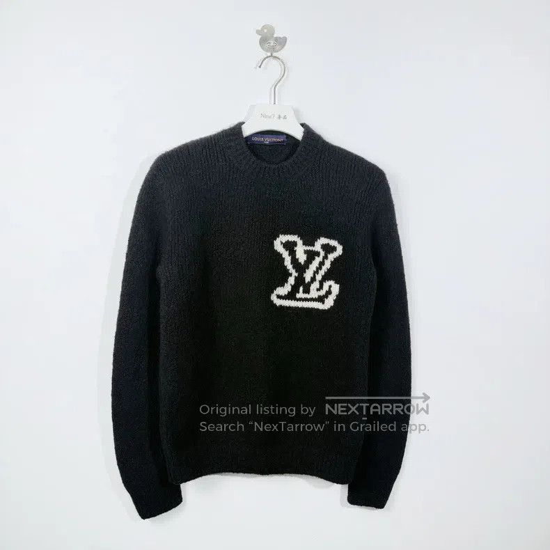 Louis Vuitton Louis Vuitton 24 New Intarsia Logo Teddy Sweater Size US S / EU 44-46 / 1 - 1 Thumbnail