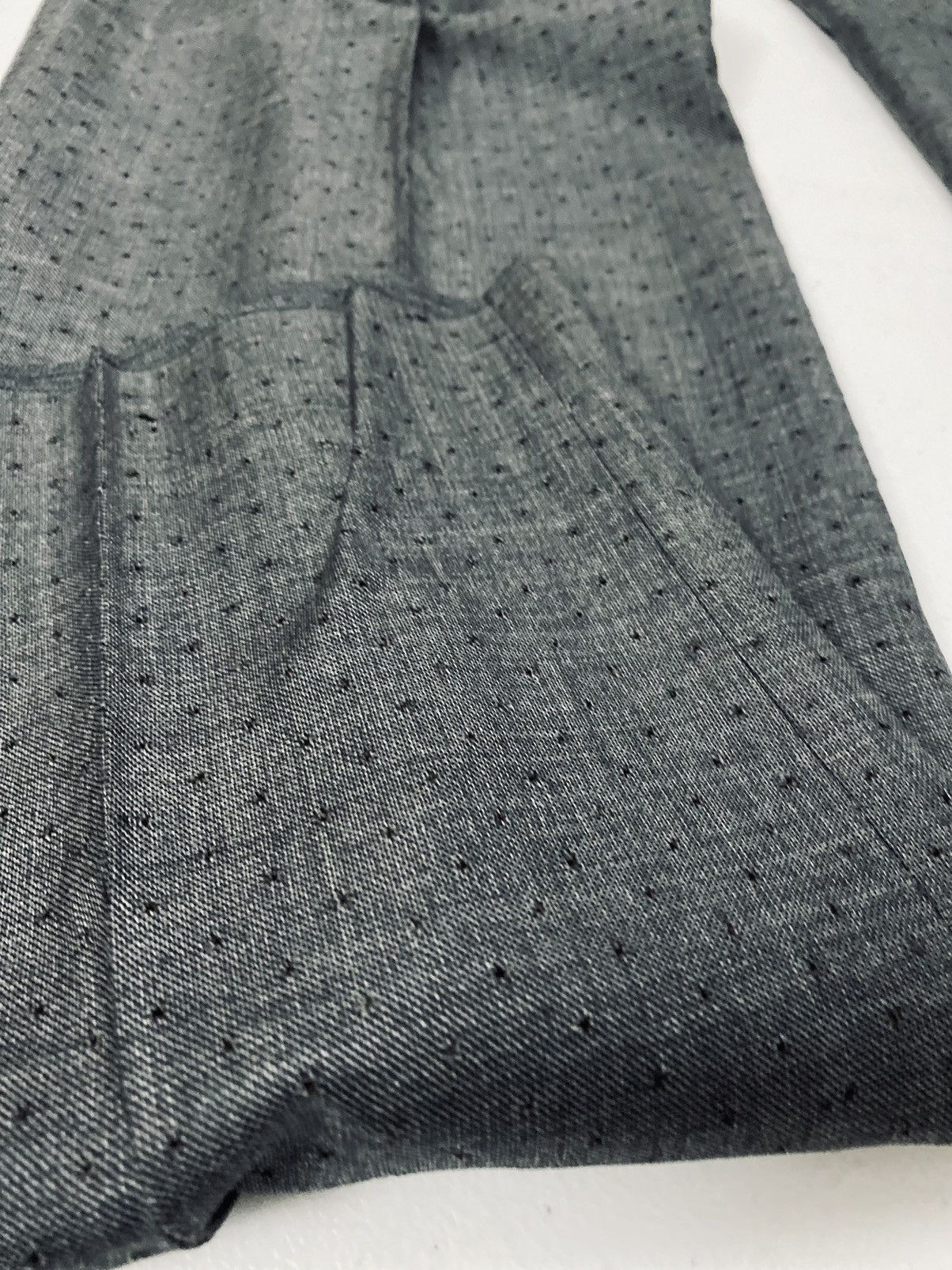 Maison Margiela MM 🇮🇹 Grey Wool Airate Slacks Runway Vintage 2010 NWT Size 38R - 11 Thumbnail