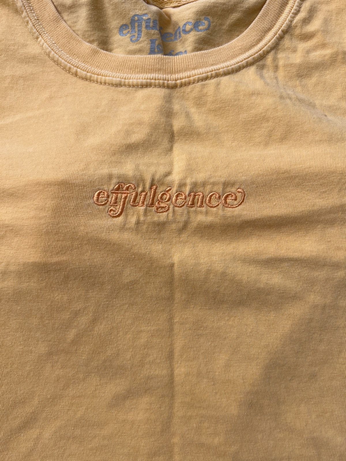 Effulgence Effulgence SF Embossed Tee Yellow Large L Size US L / EU 52-54 / 3 - 3 Thumbnail