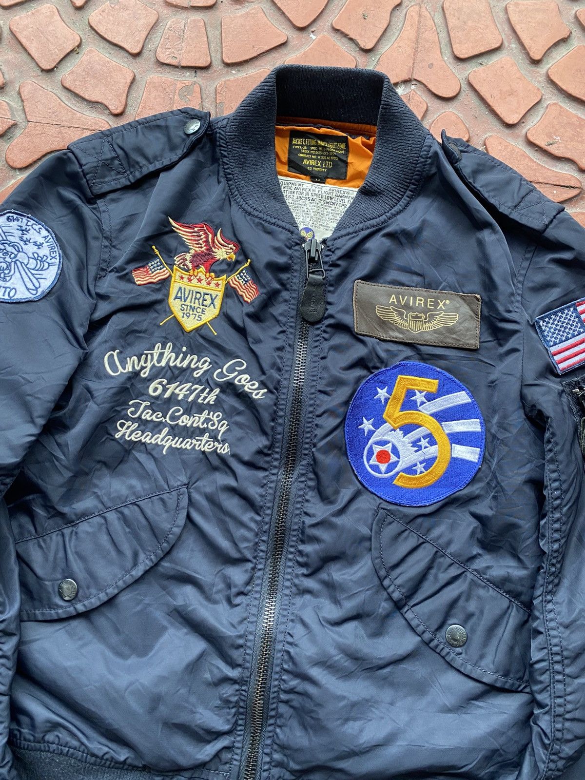 Avirex AVIREX L-2 5TH AIR FORCE FLIGHT BLOUSON JACKET Size US M / EU 48-50 / 2 - 5 Thumbnail