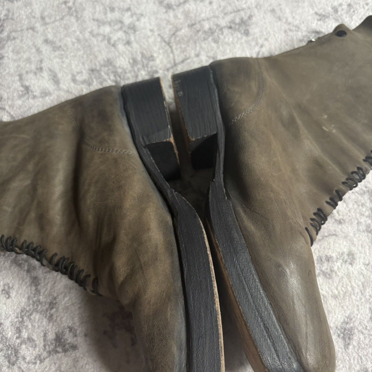 Incarnation Incarnation Micro-Lace Guidi Horse Leather Back Zip Boots Size US 9.5 / EU 42-43 - 5 Thumbnail