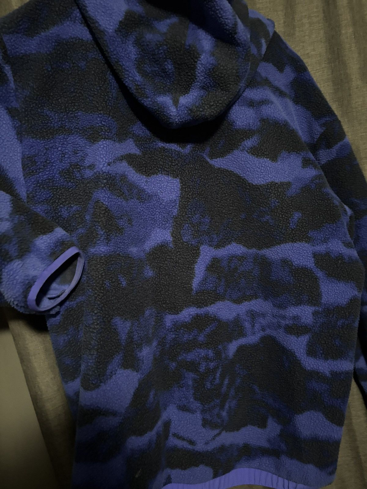 Adidas Adidas Blue Camo Hoodie Size US XL / EU 56 / 4 - 2 Thumbnail