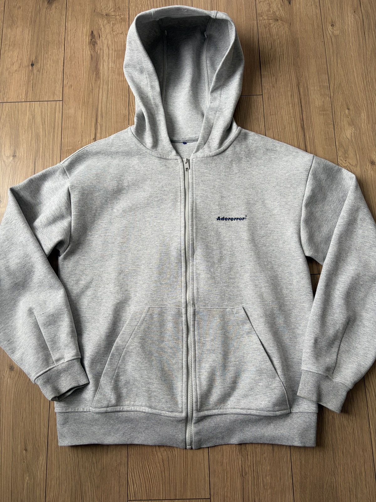 Ader Error Adder Error Gray Zip Heavy Hoodie Size US L / EU 52-54 / 3 - 2 Thumbnail