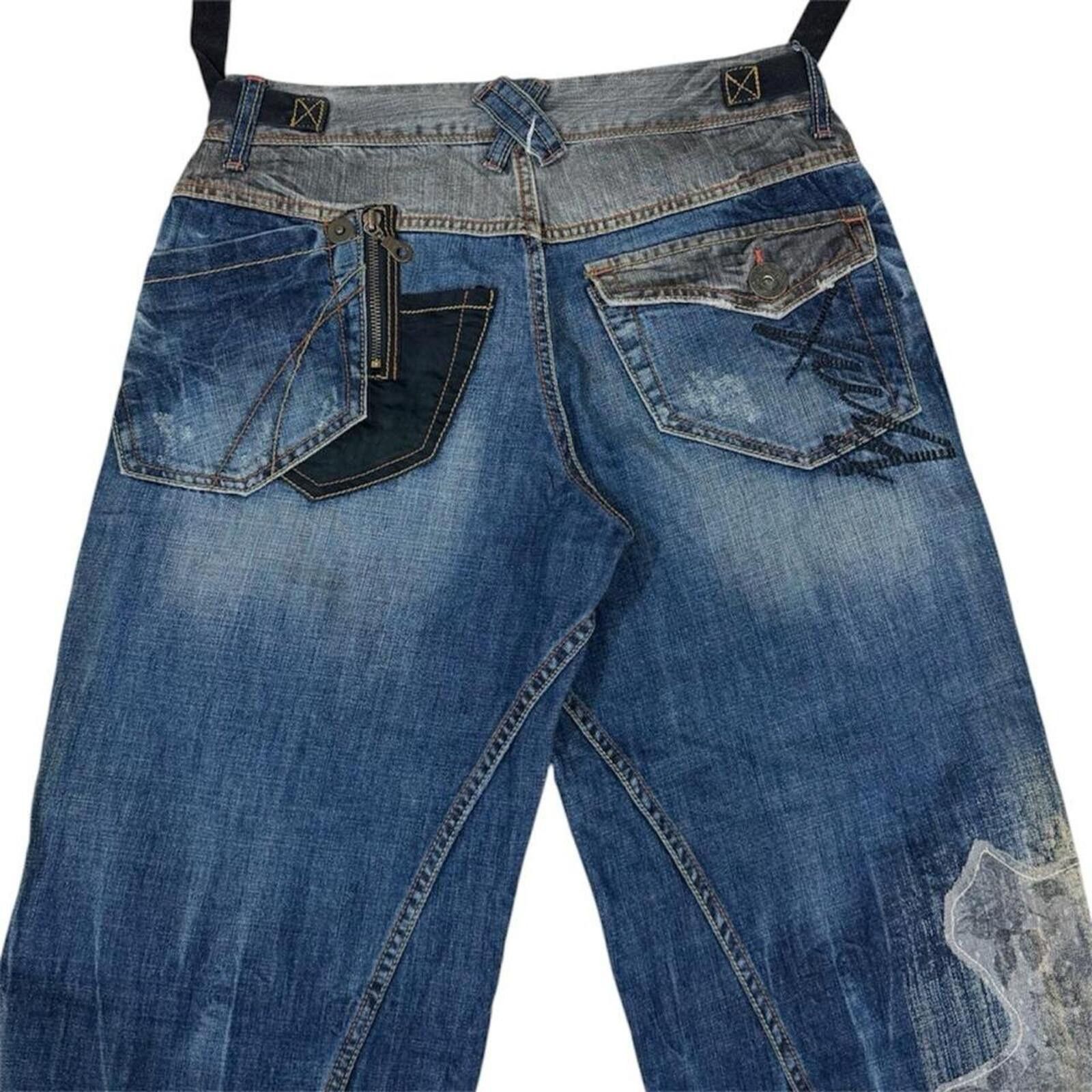 True Religion Y2K BNX Unique work baggy style denim jeans Size US 30 / EU 46 - 4 Thumbnail