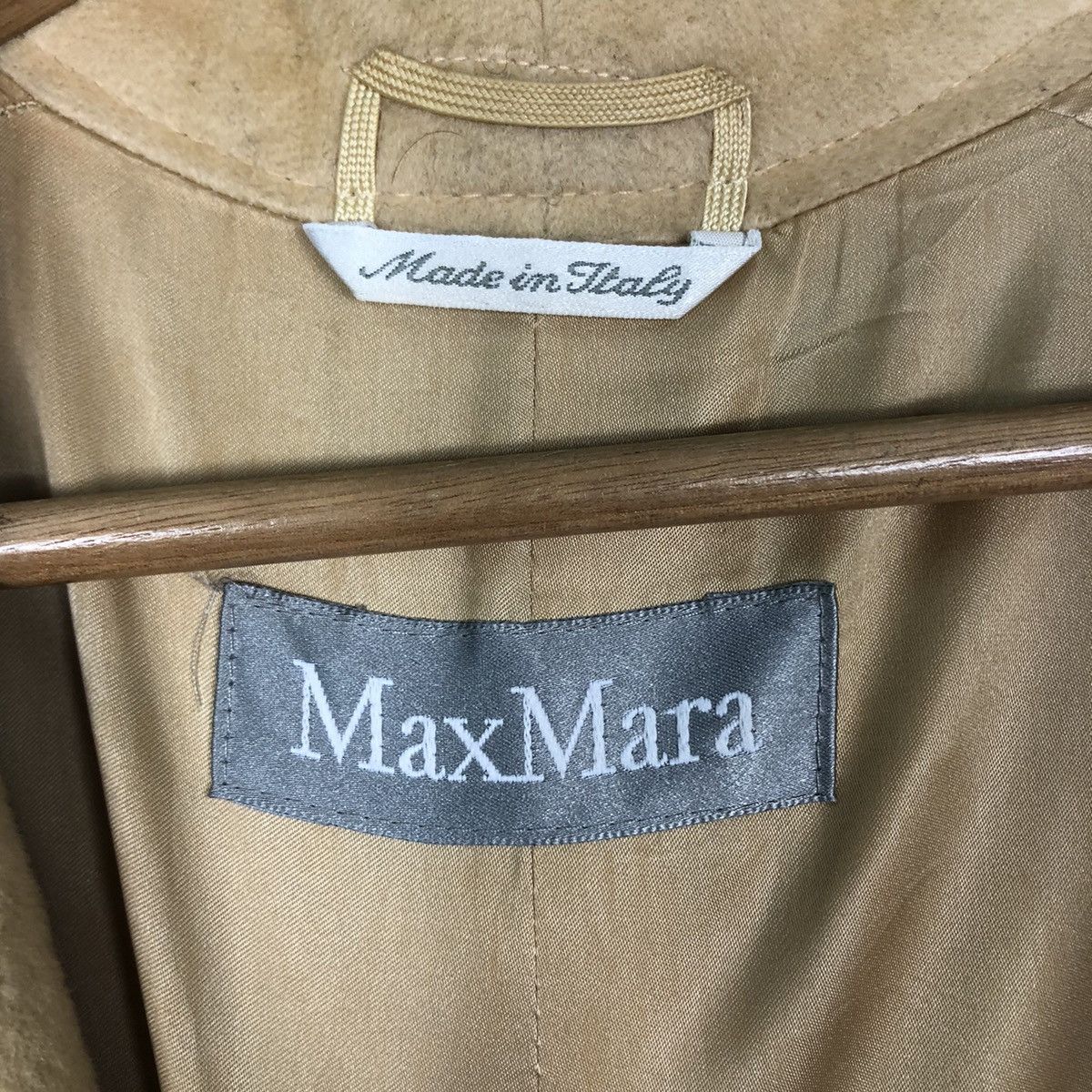 Vintage 🔥MaxMara Made in Italy Wool Jacket Double Breast Size US M / EU 48-50 / 2 - 17 Thumbnail