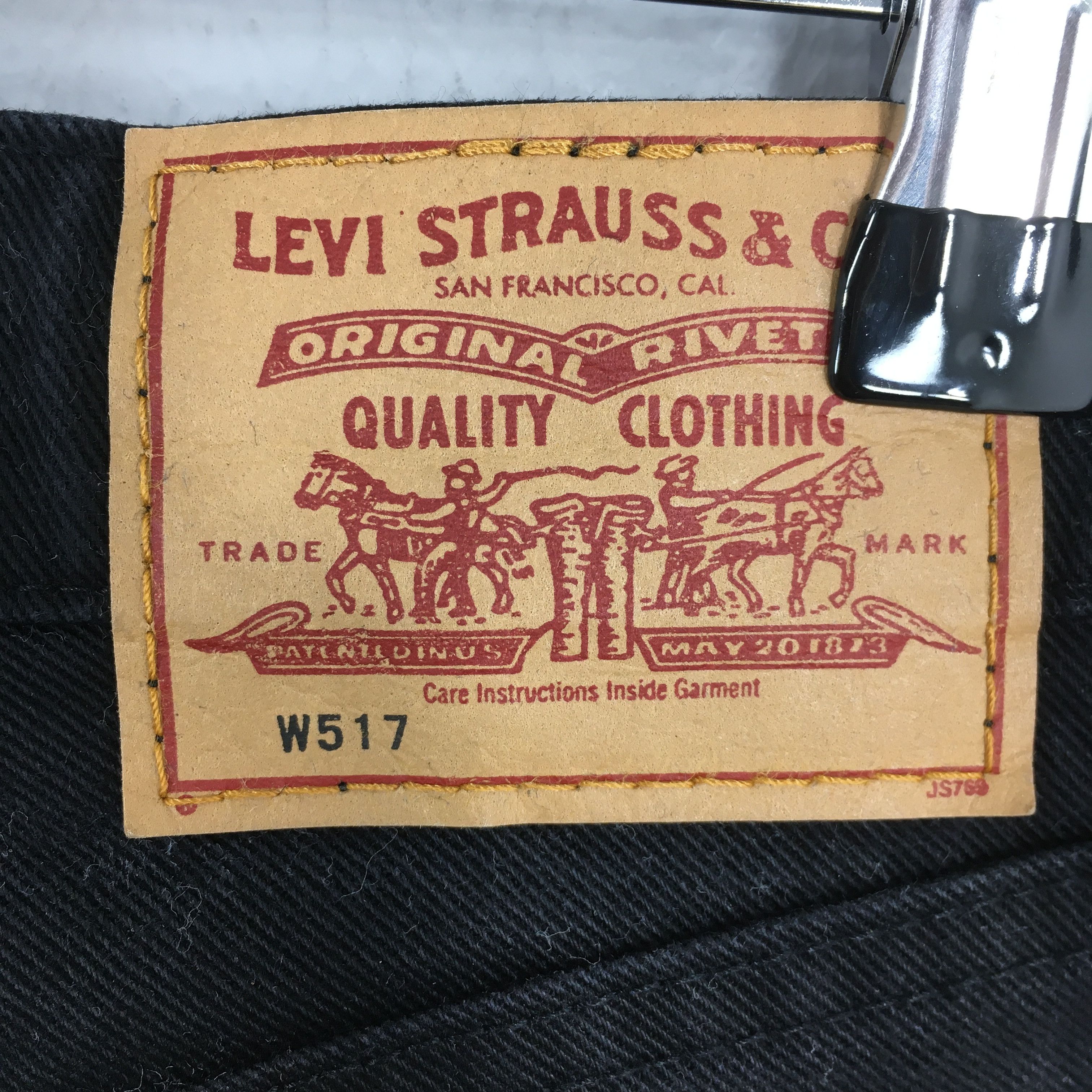 Levi's Size 24x31.5 Vintage Levis 517 Stonewash Bootcut Jeans S1035 Size 24" / US 00 / IT 34 - 11 Thumbnail