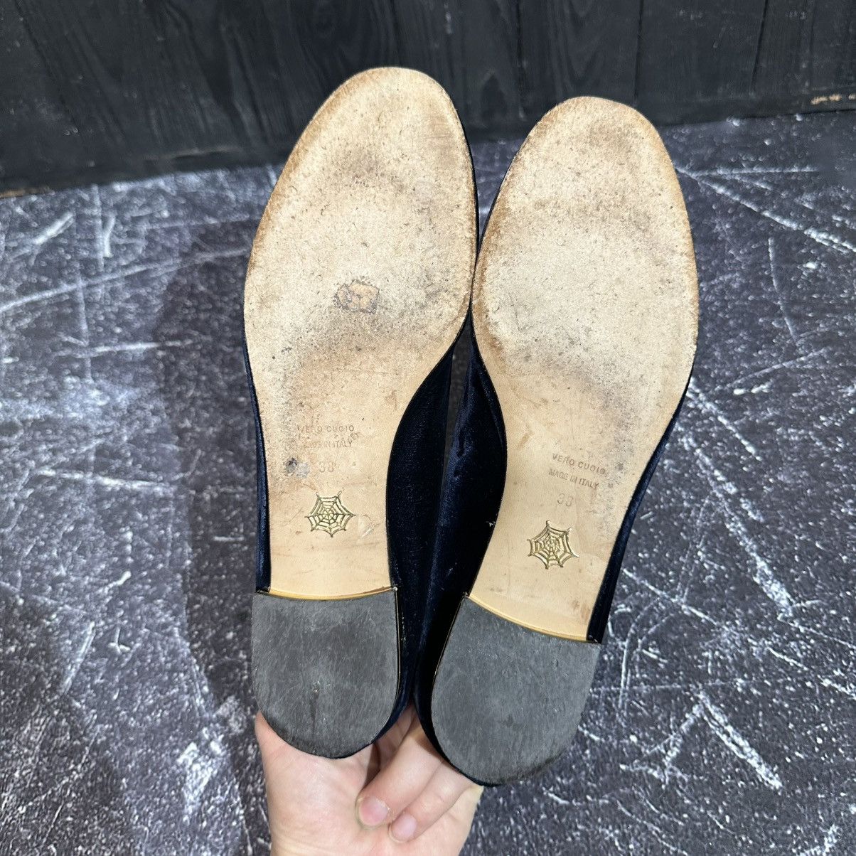 Charlotte Olympia CHARLOTTE OLYMPIA Leo Nocturnal Velvet Flat Loafers 38 eu Size US 8 / IT 38 - 9 Thumbnail