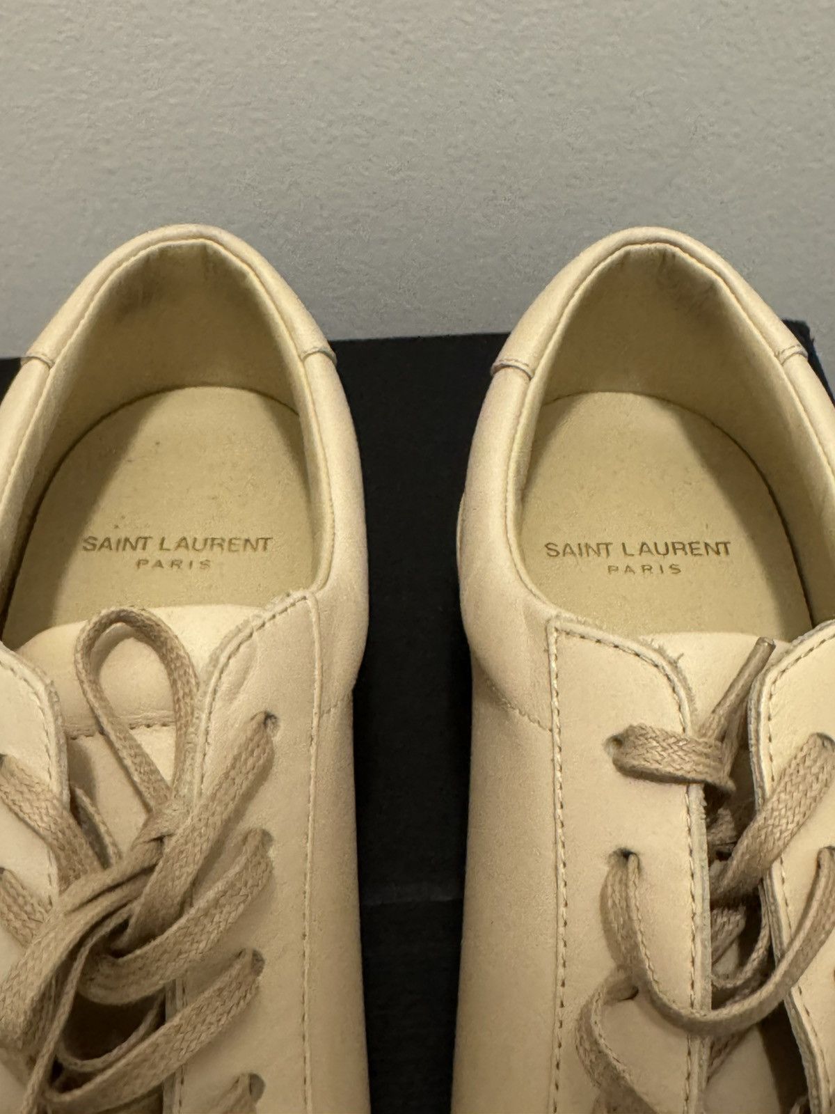 Saint Laurent Paris Andy Low Top Sneaker Size US 12 / IT 42 - 8 Thumbnail